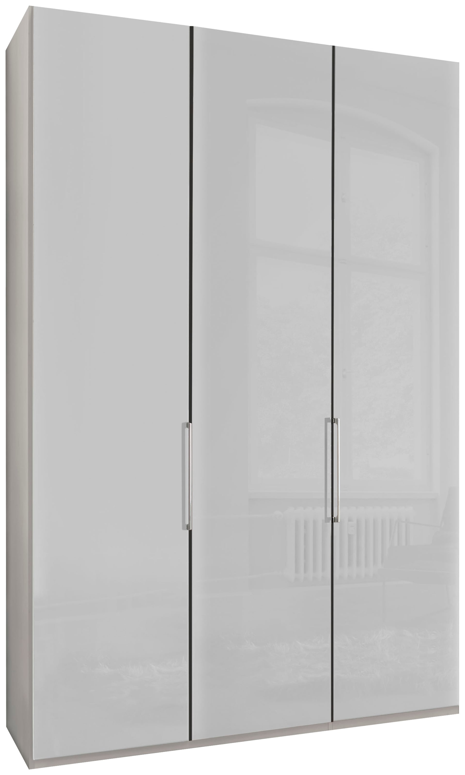 WIEMANN Falttürenschrank »Monaco« mit Glasfront sowie hochwertigen Beschlägen