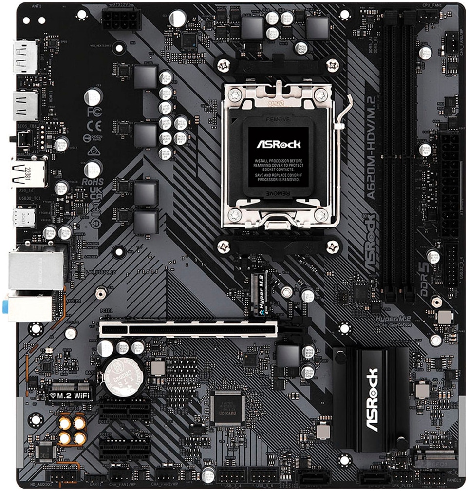 Asrock Mainboard »A620M-HDV/M.2«
