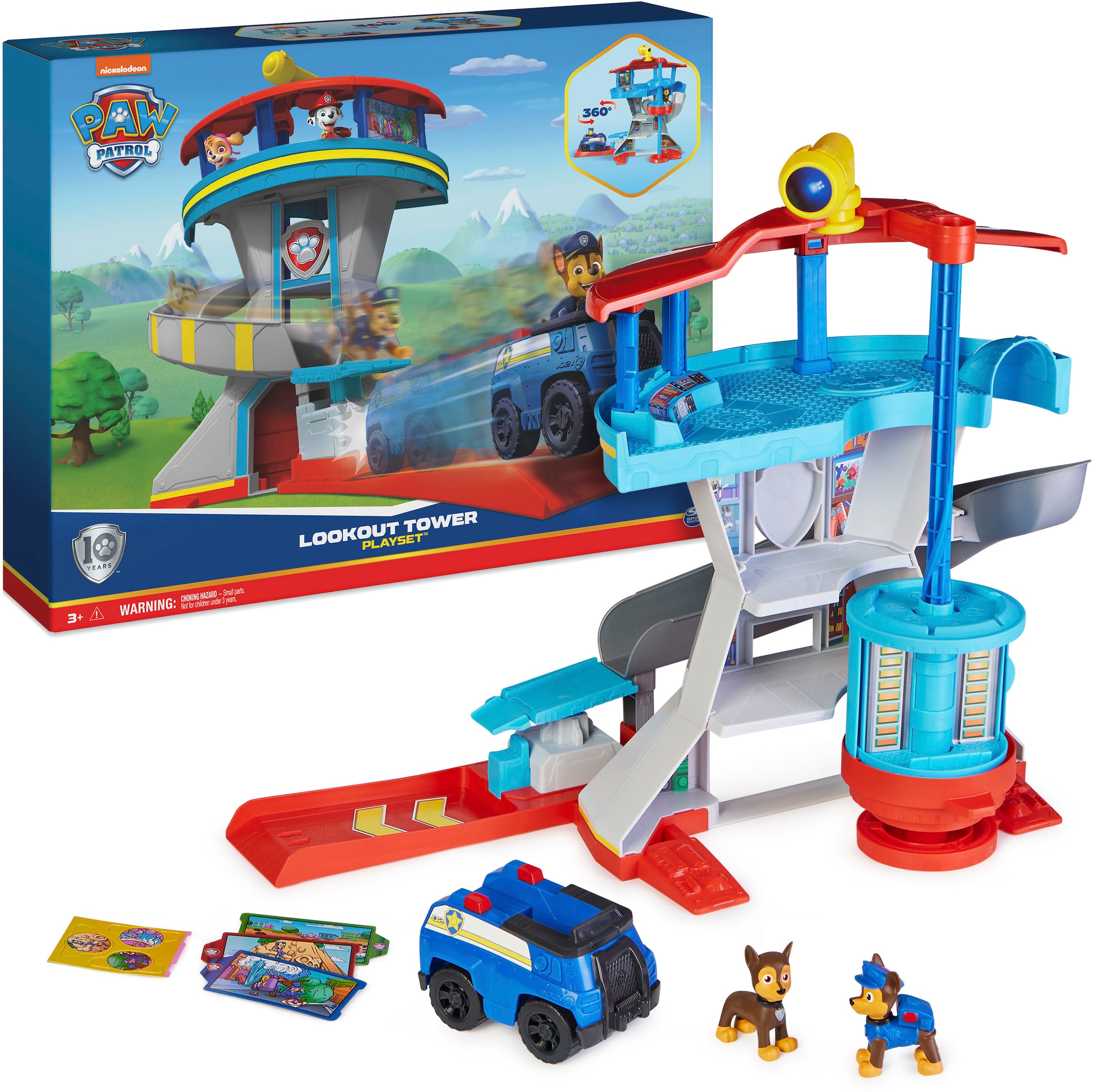 Spielwelt »Paw Patrol - Lookout Tower Playset (Hauptquartier)«