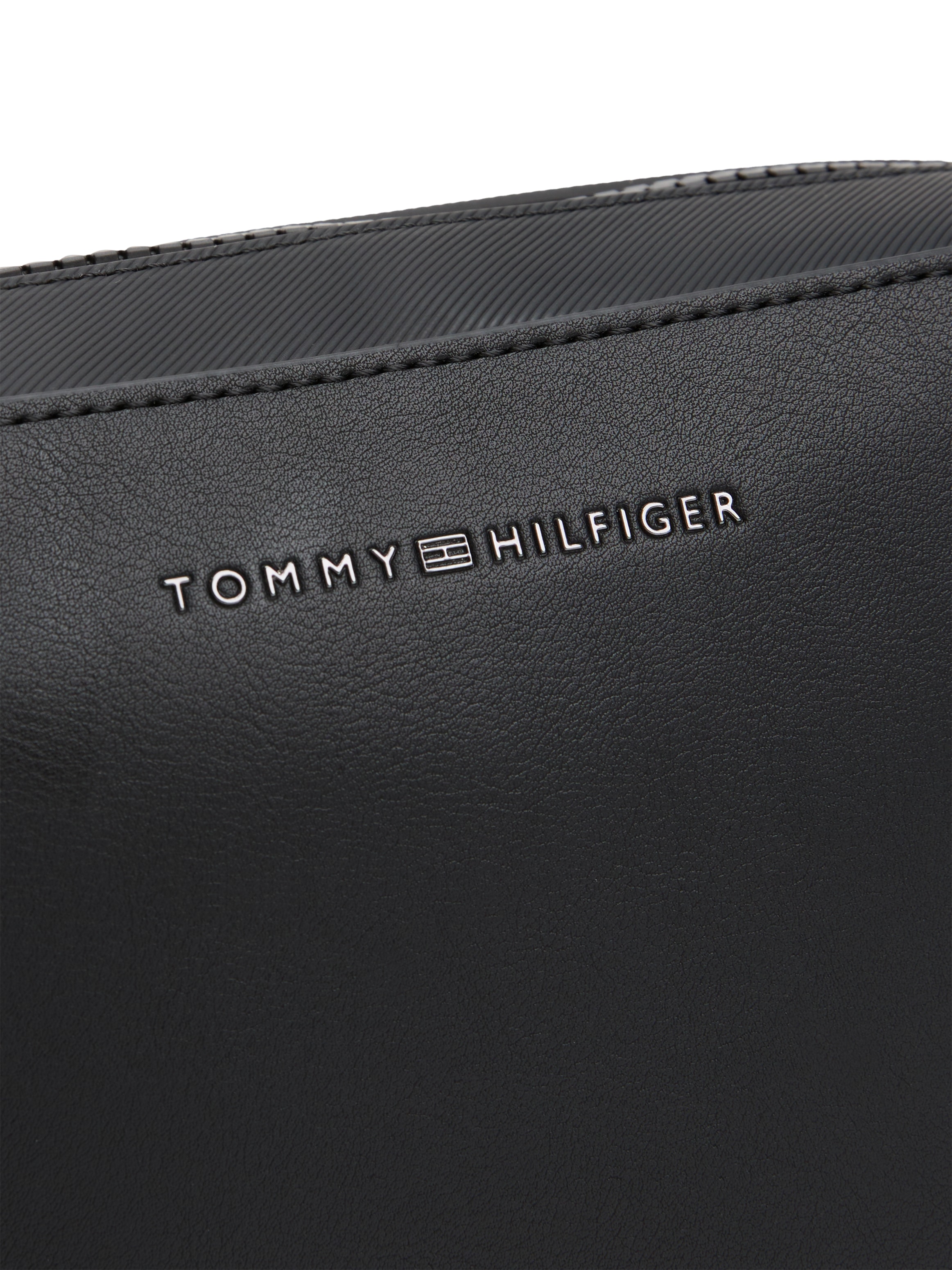 Tommy Hilfiger Kulturbeutel »TH FOUNDATION WASHBAG« , Unisex Kosmetikbeutel, Minibag mit Handschlaufe