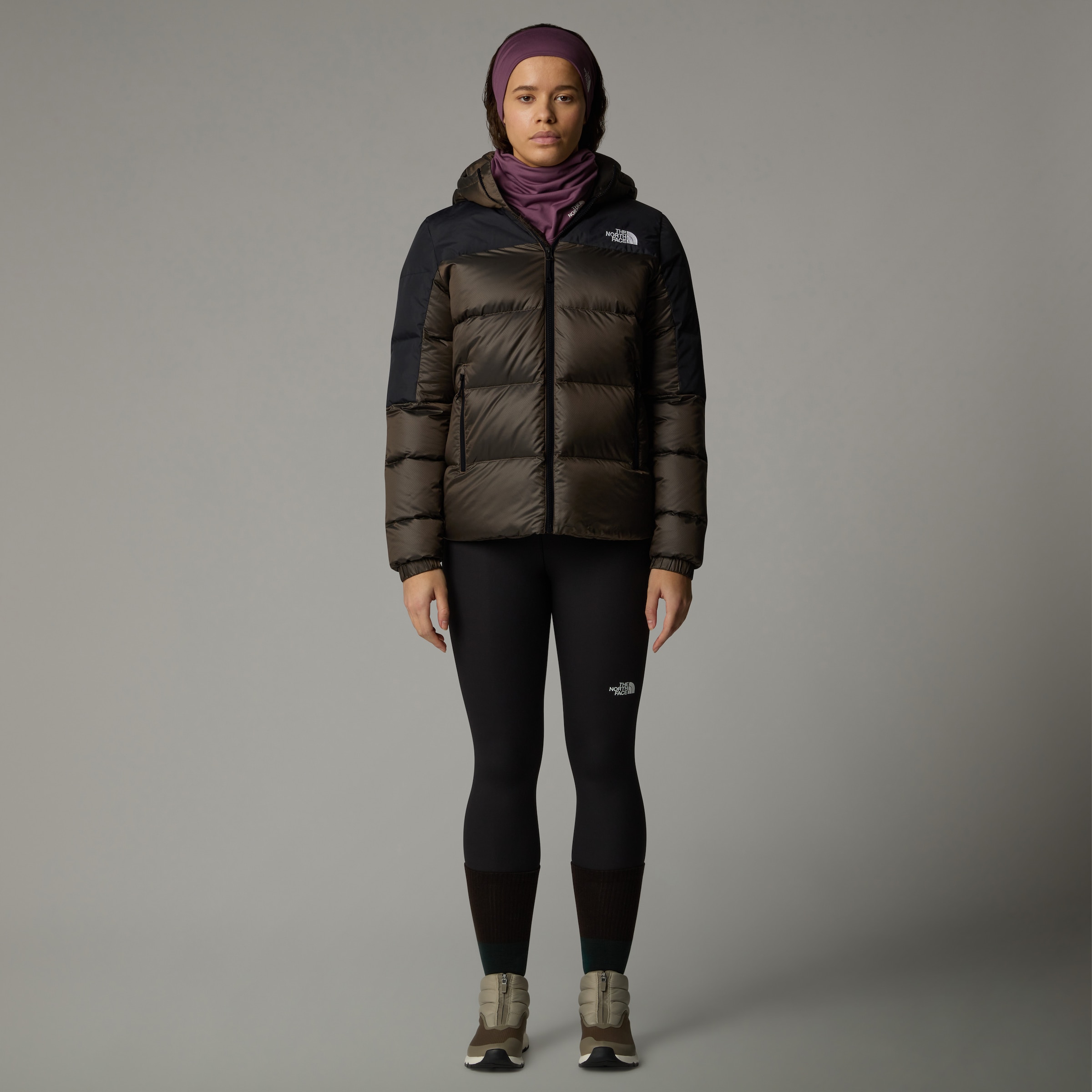 The North Face Daunenjacke »W DIABLO DOWN 2.0 HOODIE«, mit Kapuze, mit Logostickerei