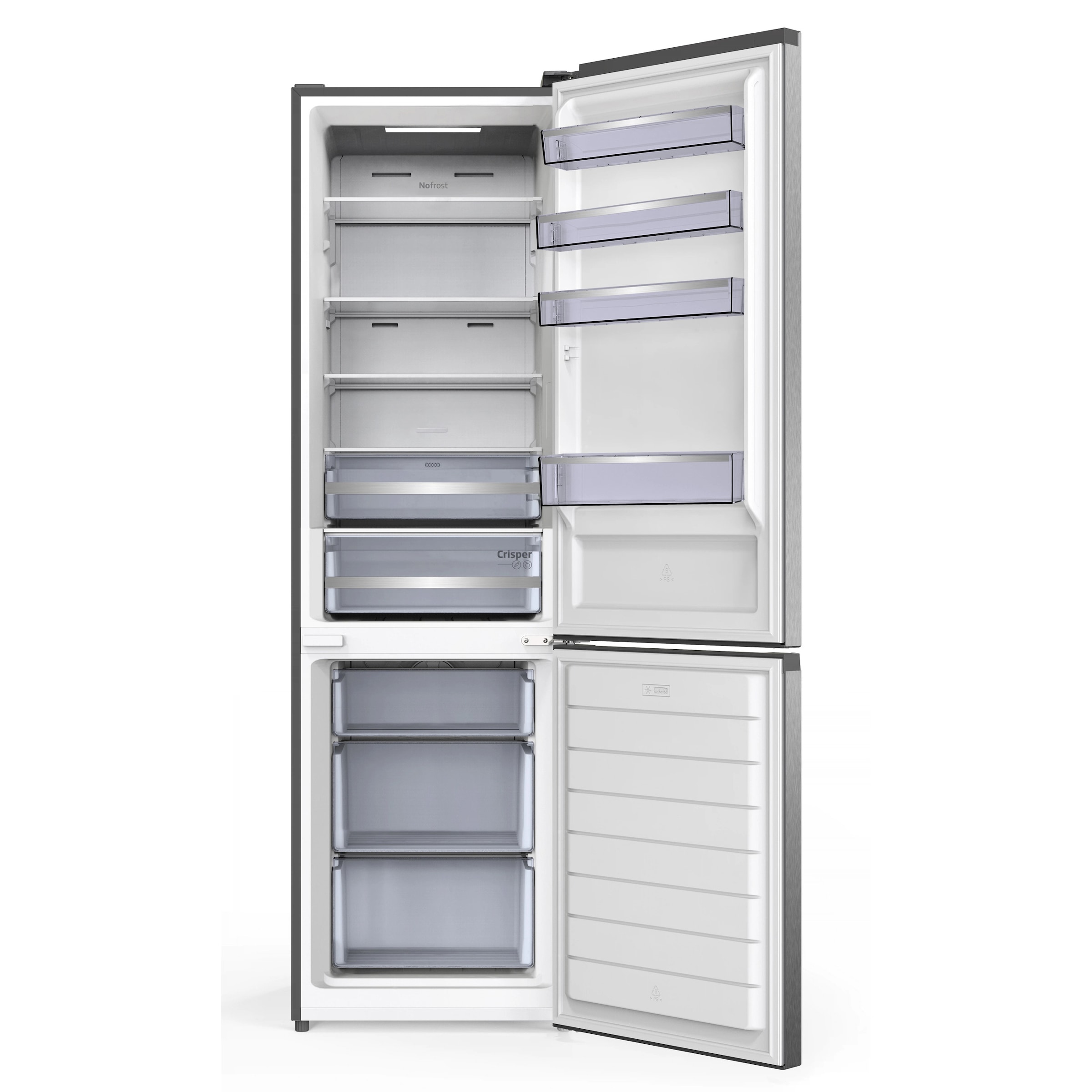 BEKO Kühl-/Gefrierkombination »B5RCNO377X« 200,5 cm hoch 60 cm breit No Frost – kein Abtauen mehr