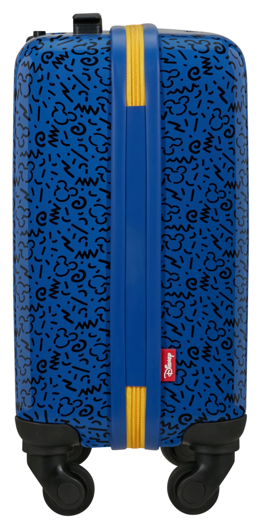 Samsonite Kinderkoffer »DAYDREAM DISNEY, Mickey Happy« 24 l 4 Rollen mit oberem Fach und Trennpolster, mit unterem Fach und Kreuzspanngurt