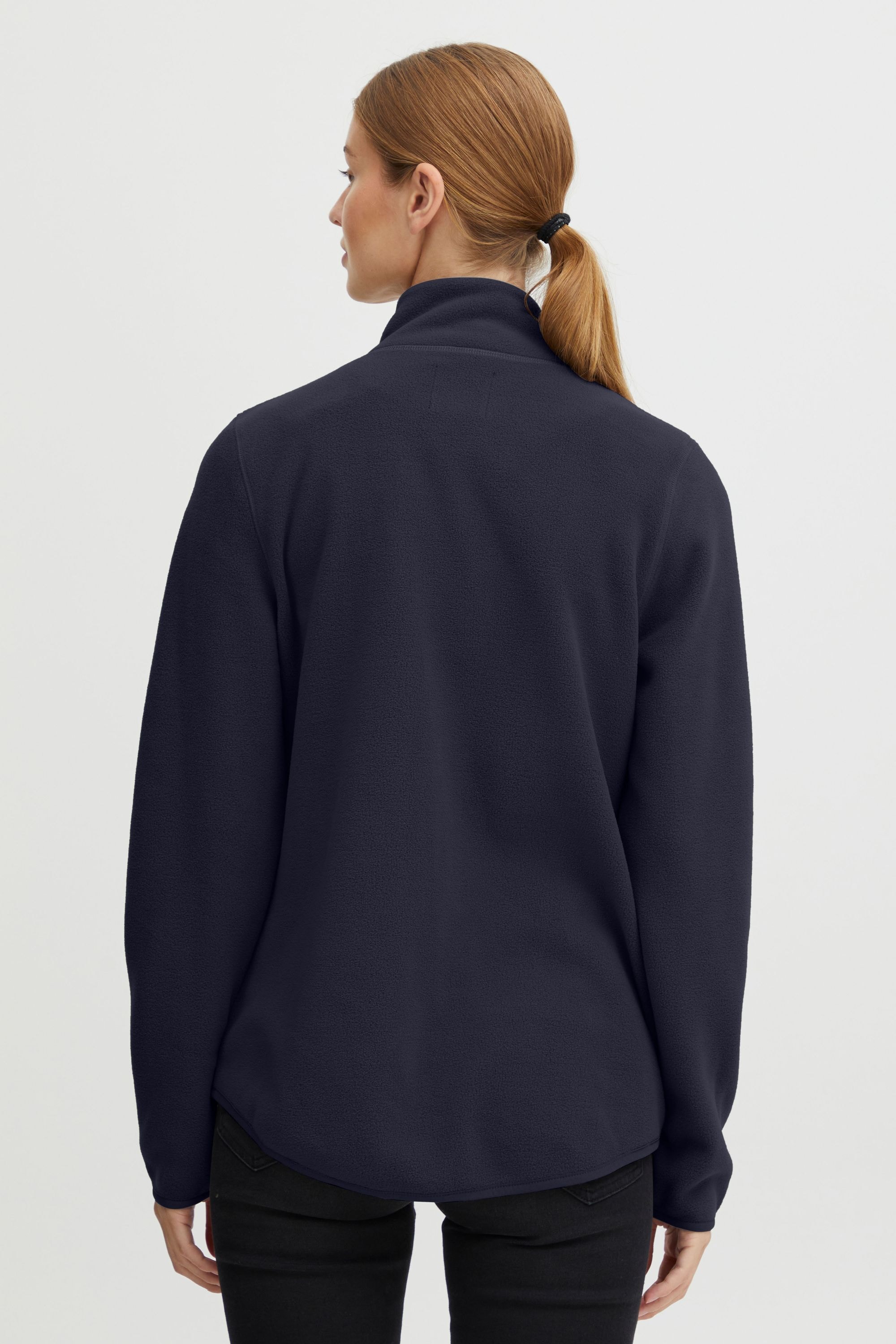 OXMO Fleecejacke »Fleecejacke OXNymfe«, ohne Kapuze