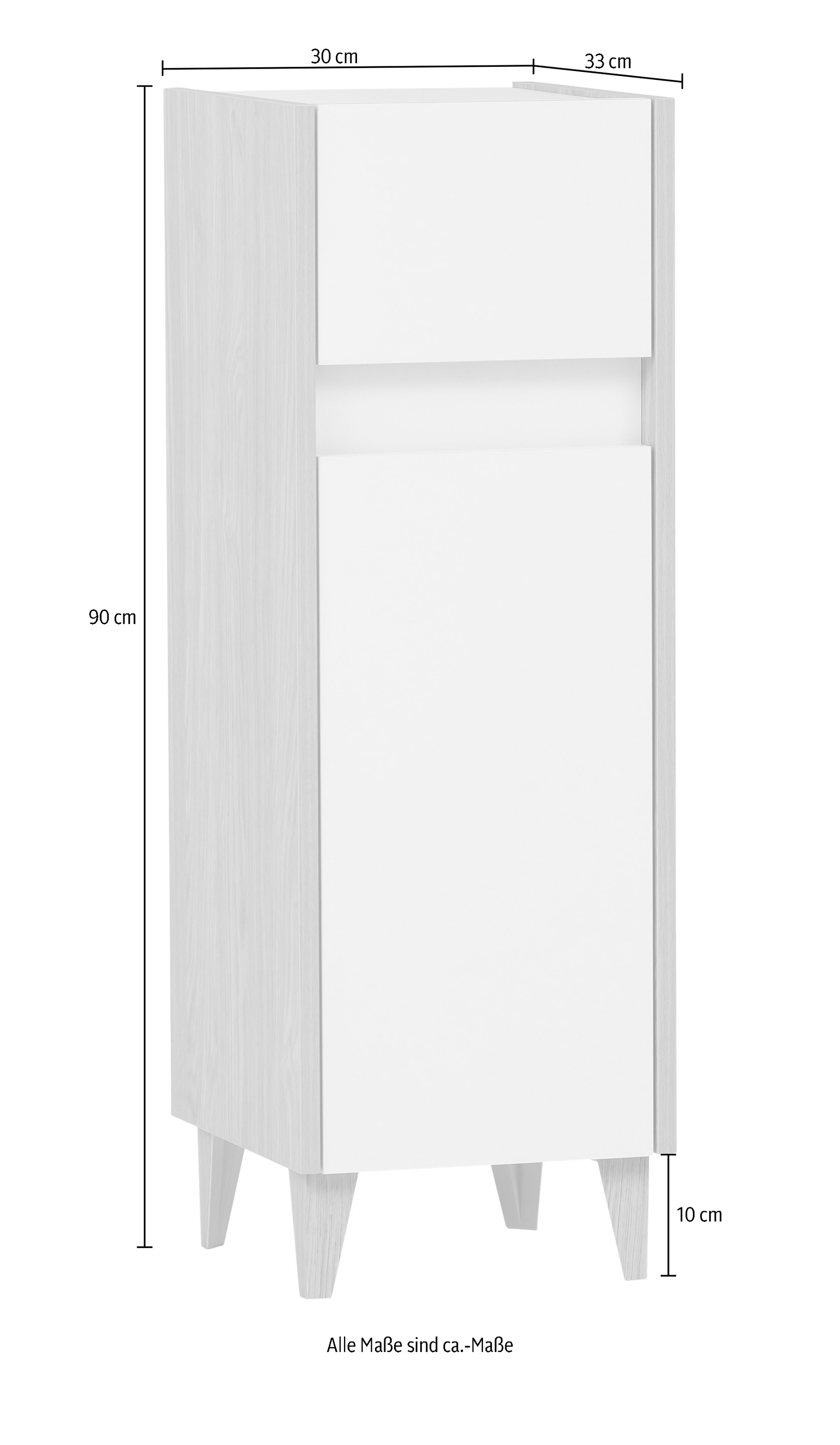 welltime Unterschrank »Elba«, Breite 30,2 cm