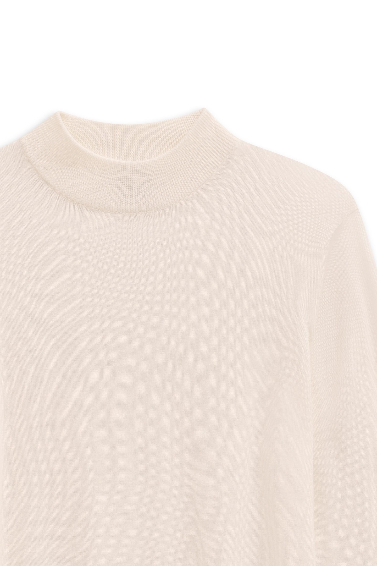 bugatti Rollkragenpullover »Regular Fit« aus Merino-Wolle-Seide-Mix