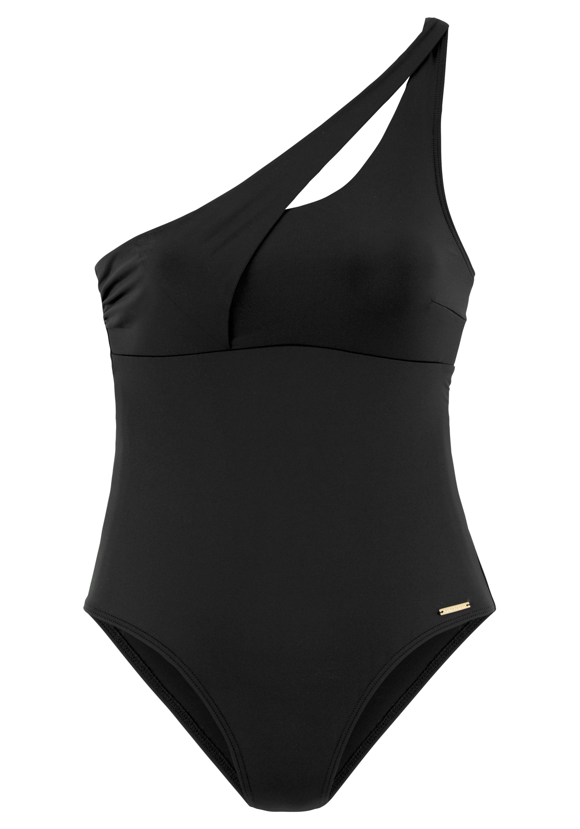 Bruno Banani Badeanzug mit asymmetrischem Schnitt