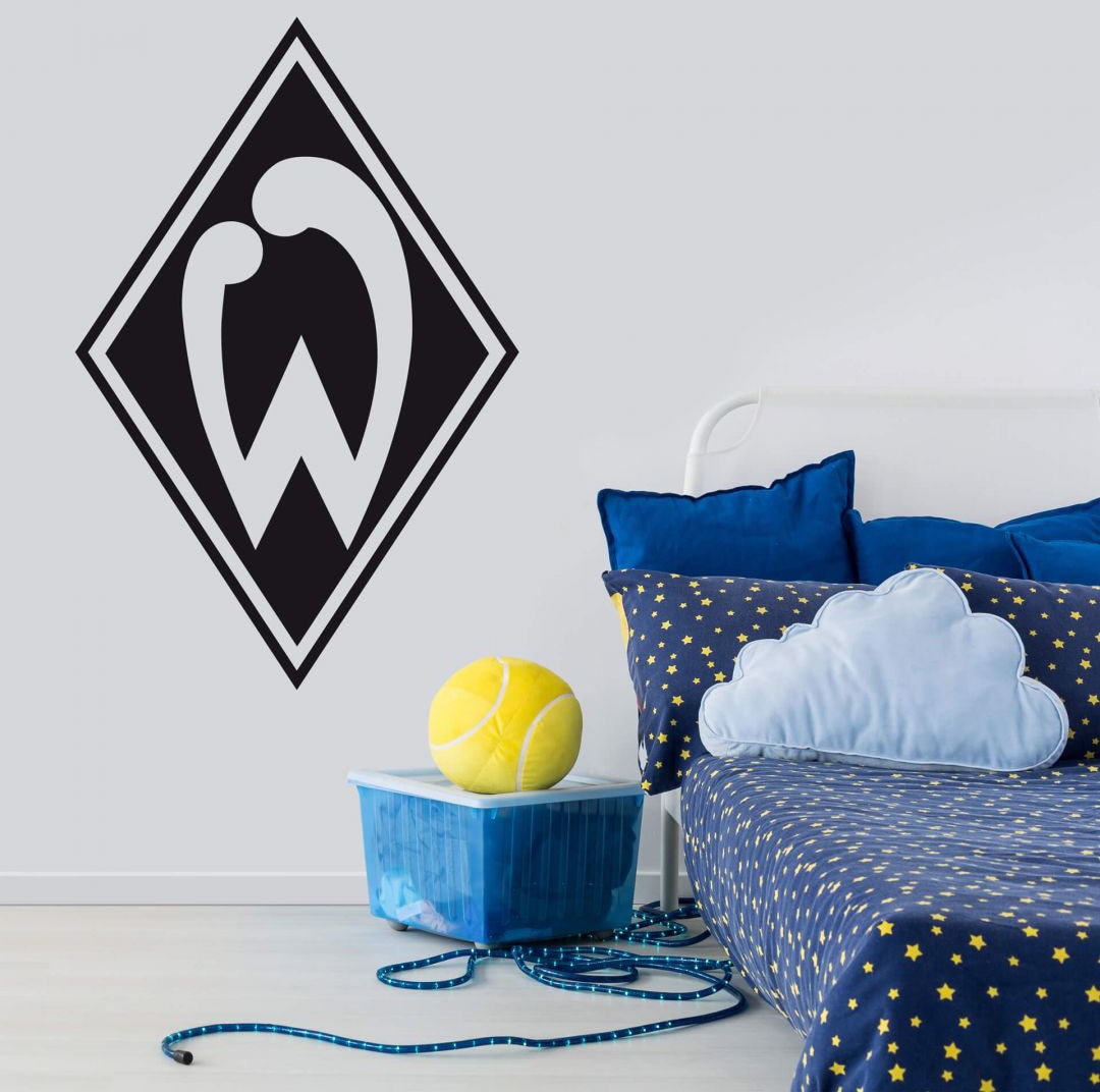Wall-Art Wandtattoo »Fußball Werder Bremen Logo«, (1 St.) auf Raten kaufen