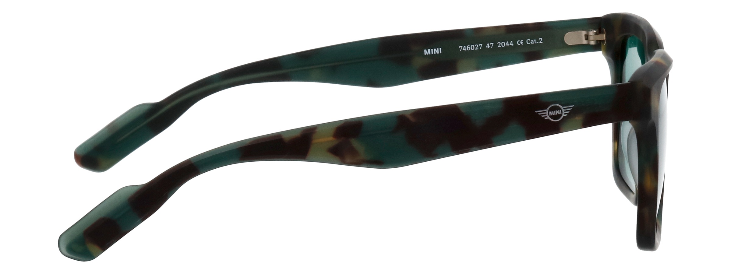 MINI EYEWEAR Sonnenbrille »746027«, Form Karree/Eckig, MINI Wing Logo auf Bügel und Glas, adc uv 400