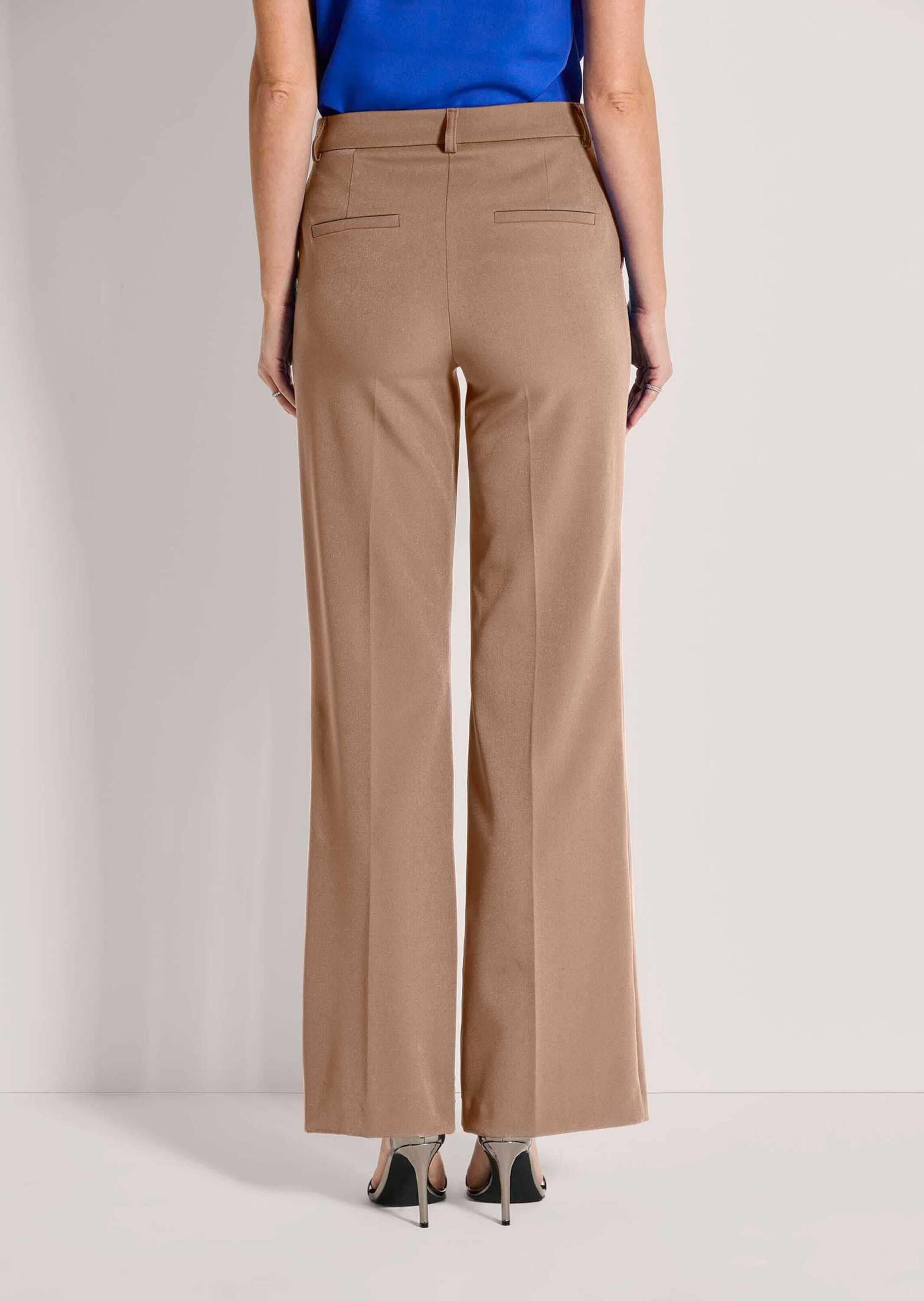 MADELEINE Bügelfaltenhose »Palazzohose Ausgestellte Bügelfalten-Hose«