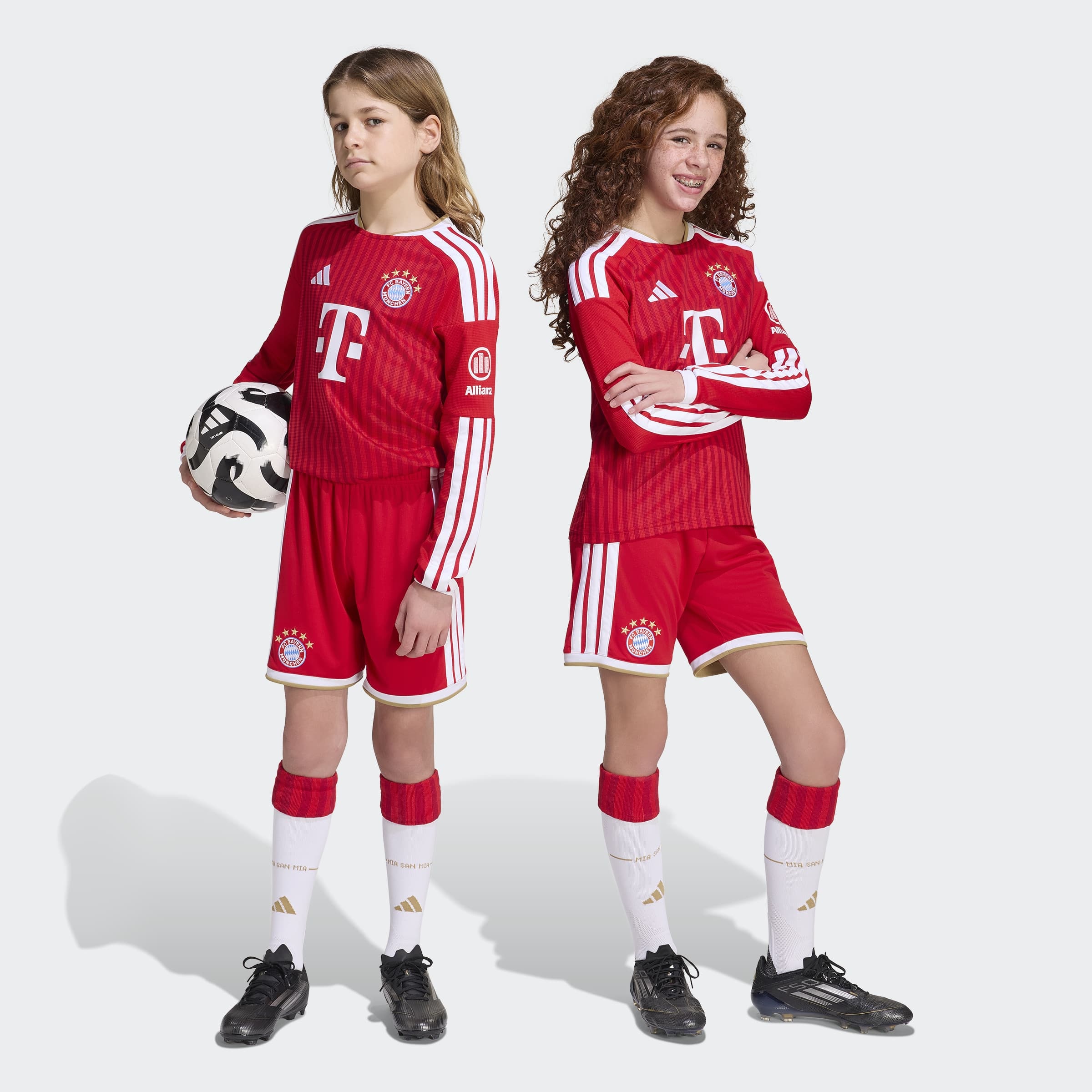 adidas Performance Fußballtrikot »FCB H JSY YL« für Kinder, mit Climacool® Technologie, mit Rundhalsausschnitt