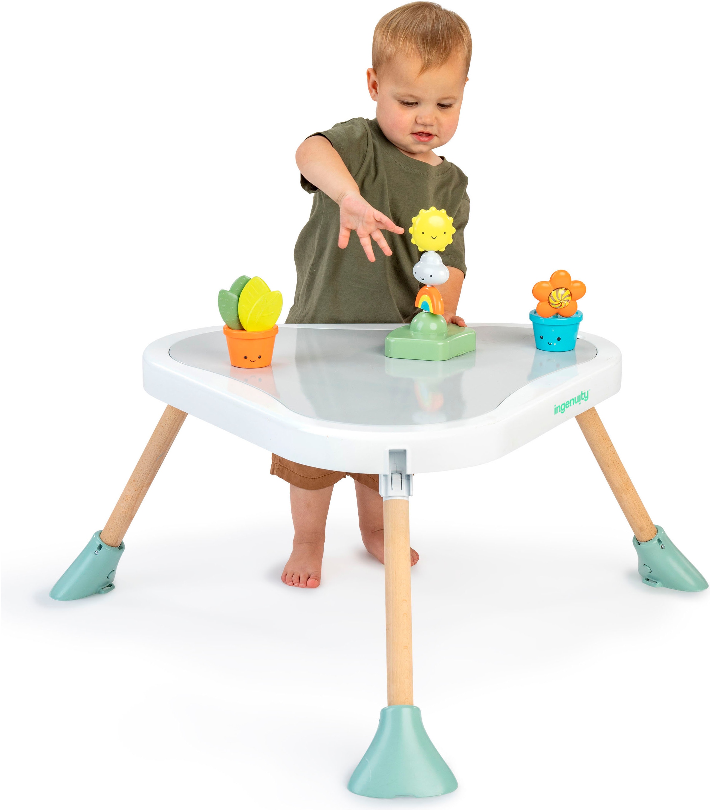 ingenuity Spielcenter »Tummy to Toes™ 6-in-1 Milestones Center«, mit Licht und Sound