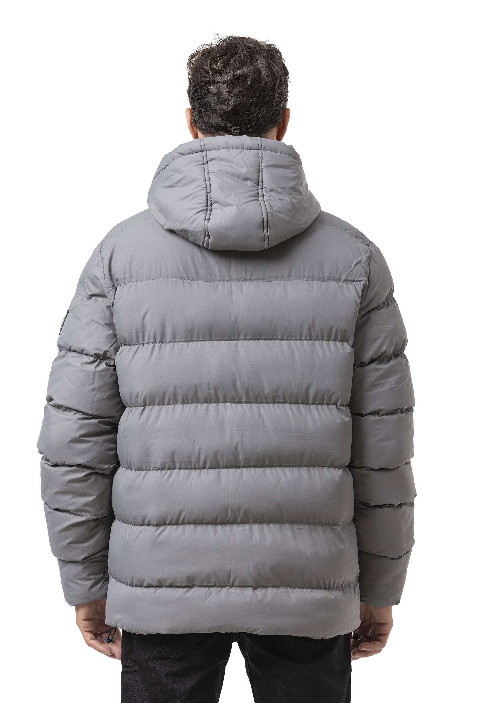 Cipo & Baxx Winterjacke »Cipo & Baxx Jacke« mit Kapuze im Steppdesign