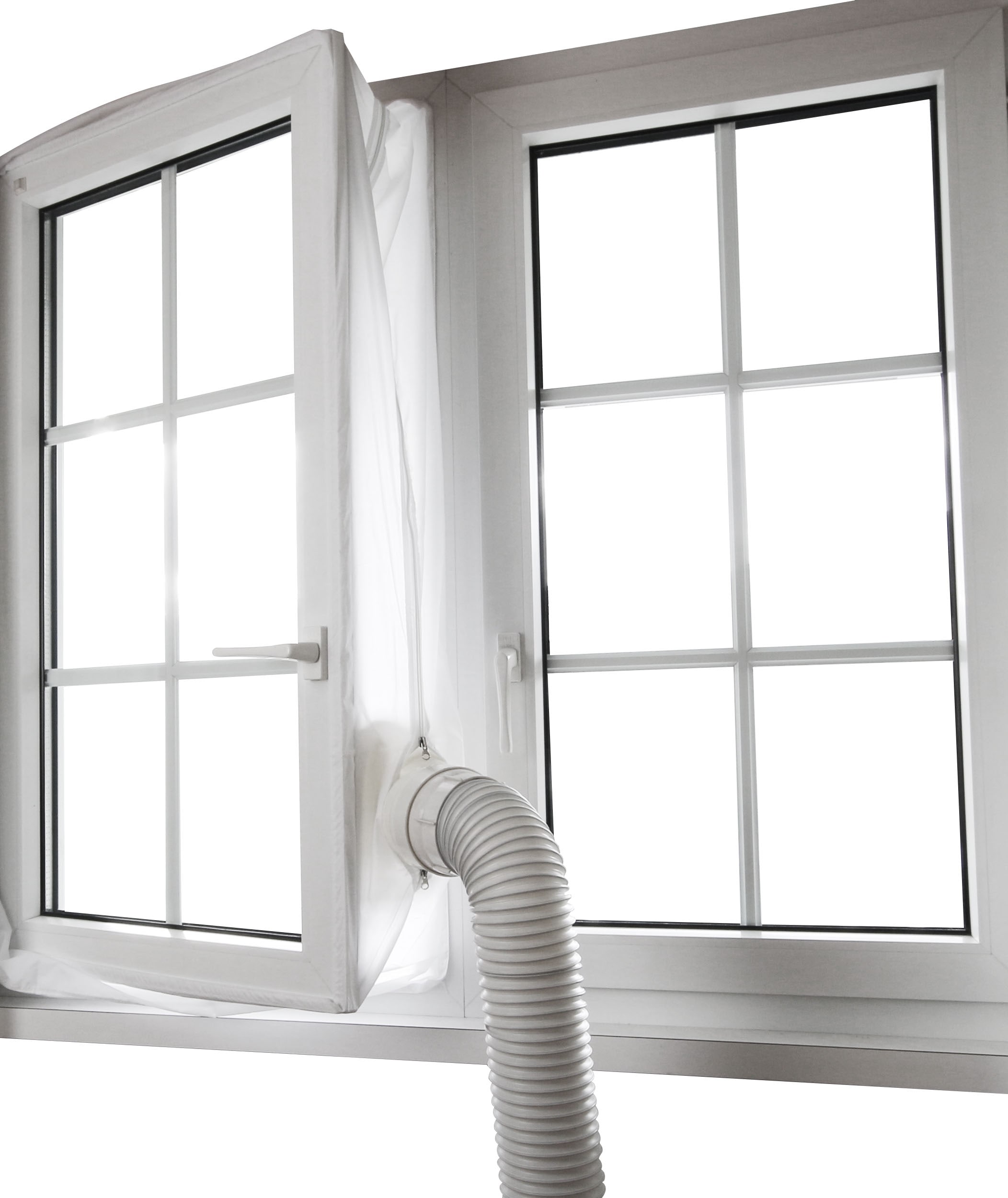 Sonnenkönig Fenster-Set Erweiterung »Fensterkit«, einfache Montage, Fensterumfang: bis max 4 m, 40° waschbar