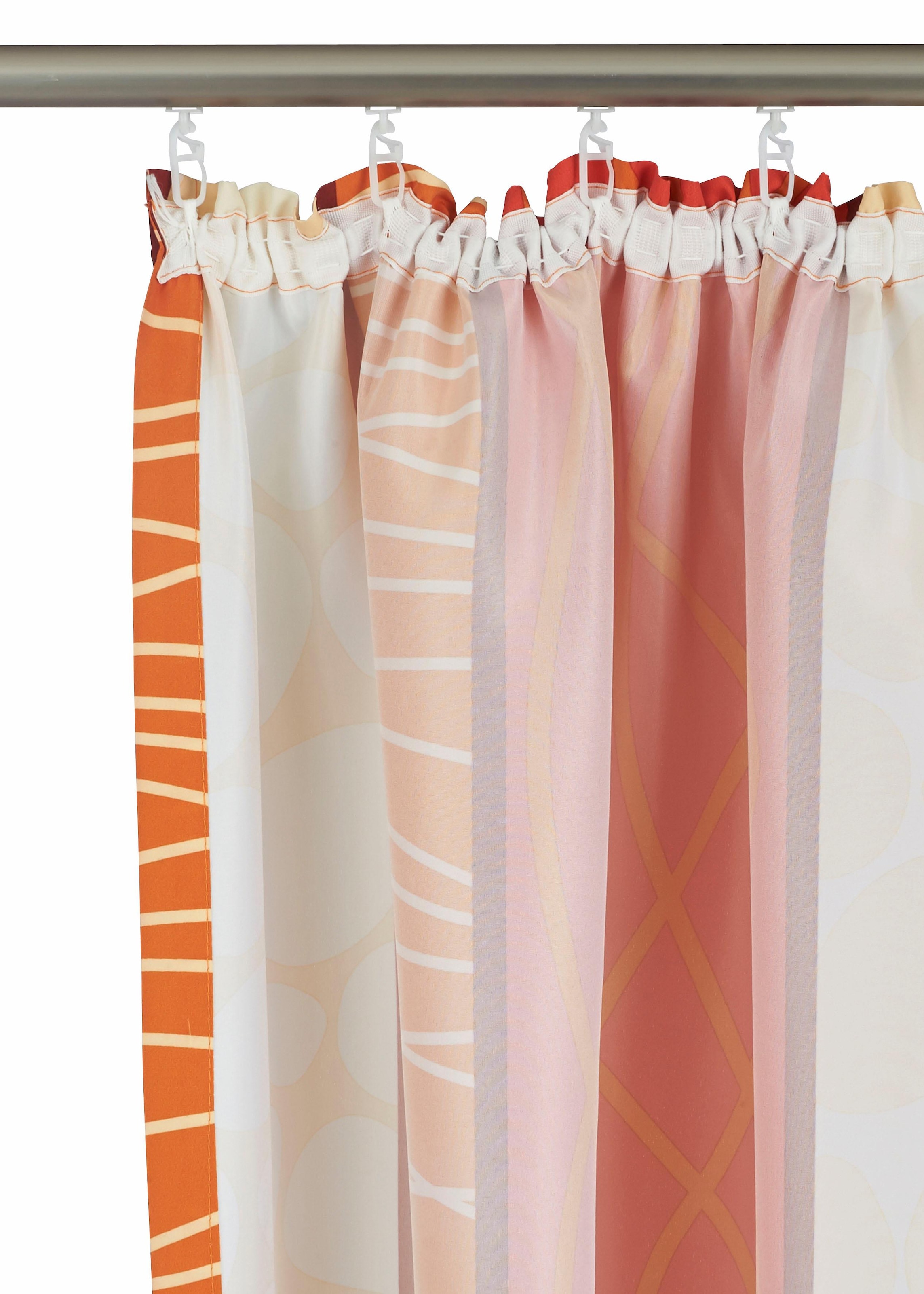 my home Vorhang »Gosen« Kräuselband 2 Stk. tlg. Gardine, Fertiggardine, blickdicht