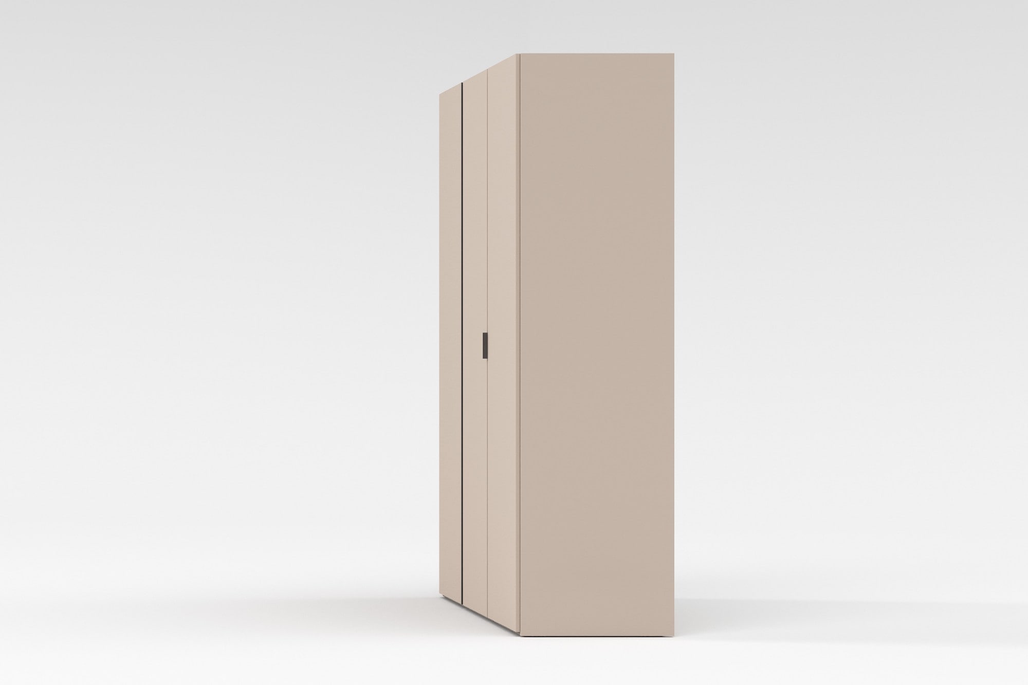 Home affaire Kleiderschrank »RUBINO, Drehtürenschrank,Schlafzimmerschrank mit hochwertigem Alugriff« 1 Stk. tlg. Made in Italy, in Breite wählbar, Basisausführung, Zubehör extra