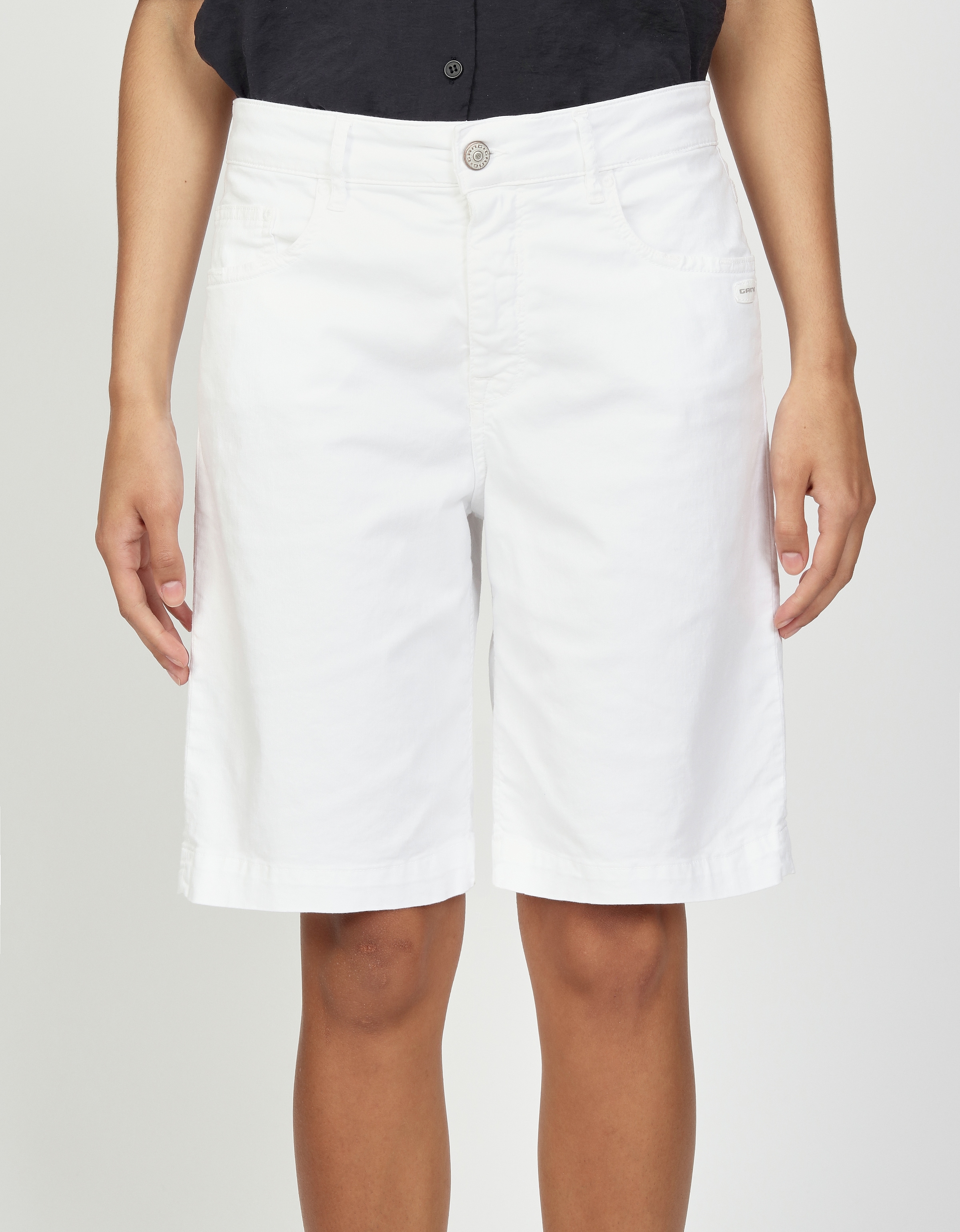 GANG Bermudas »94CARLOTTA BERMUDA«, mit weitem Bein