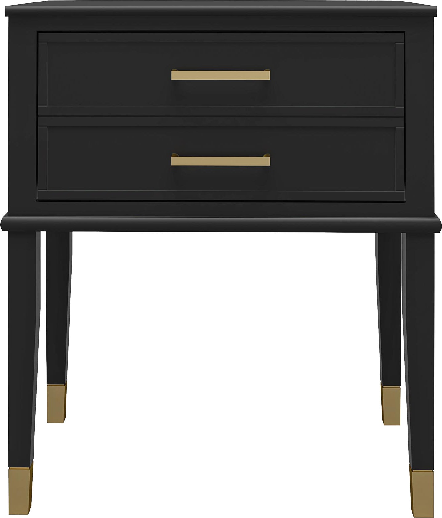 CosmoLiving by Cosmopolitan Beistelltisch »Westerleigh« 1 Stk. tlg. 1 Schublade, aus pflegeleichtem MDF, Beine aus Massivholz, Höhe 72 cm