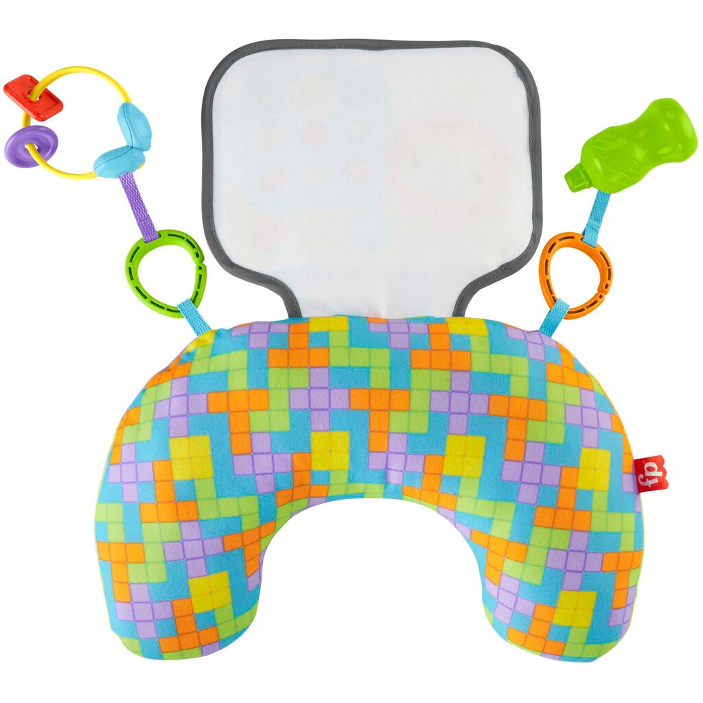 Fisher-Price® Greifspielzeug »Babys Controller Spielkissen«, Sensorik-Spielzeug in der Bauchlage