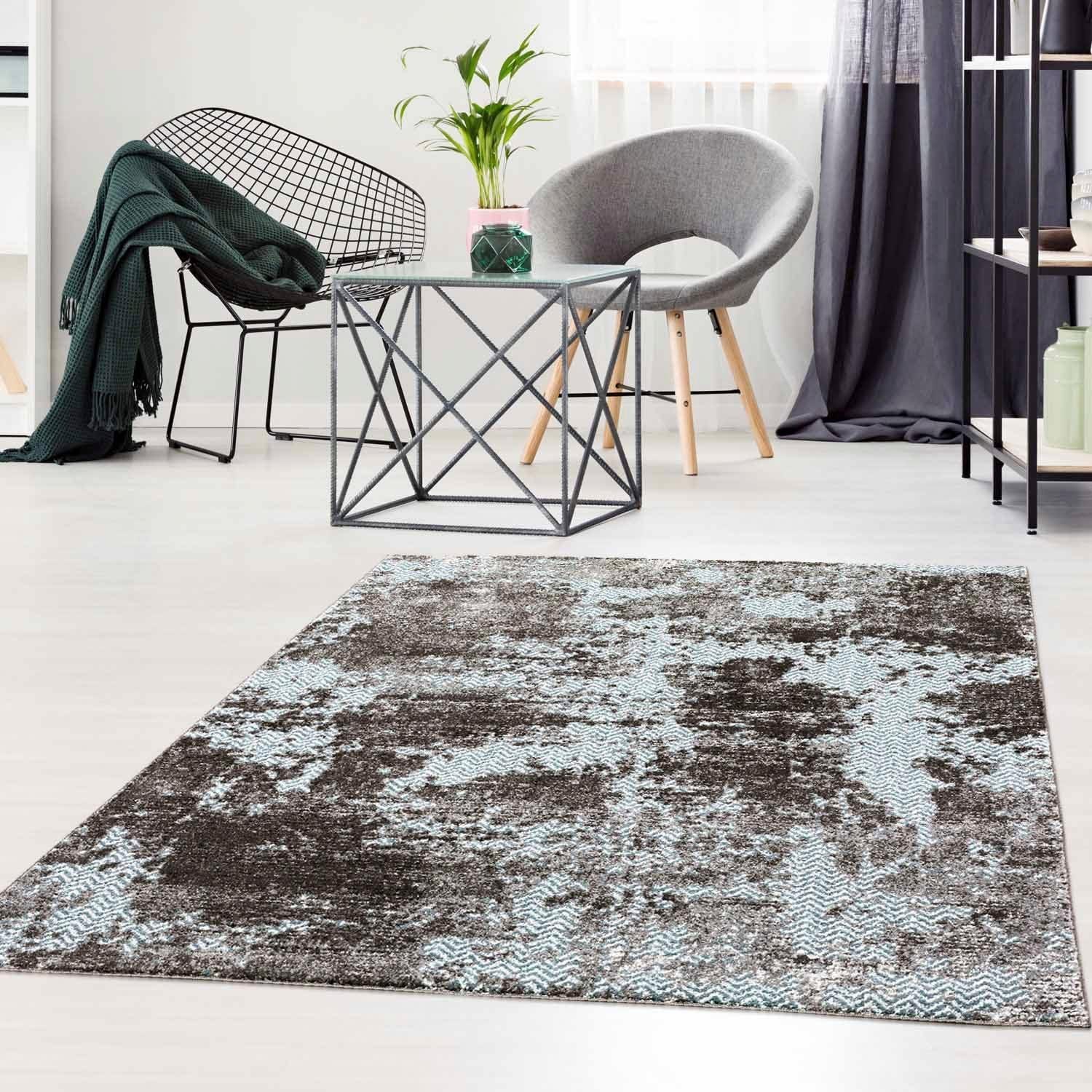 Carpet City Teppich »Moda 1137«, rechteckig, Kurzflor, Wohnzimmer | Kurzflor-Teppiche