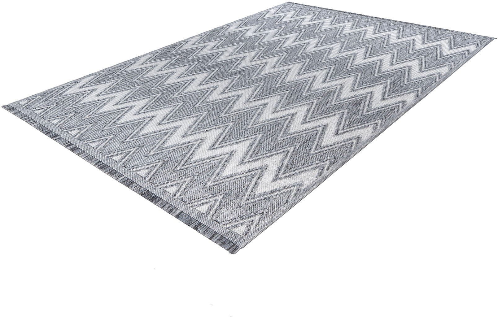 Kayoom Teppich »Sarai 225«, rechteckig, 6 mm Höhe, Flachgewebe