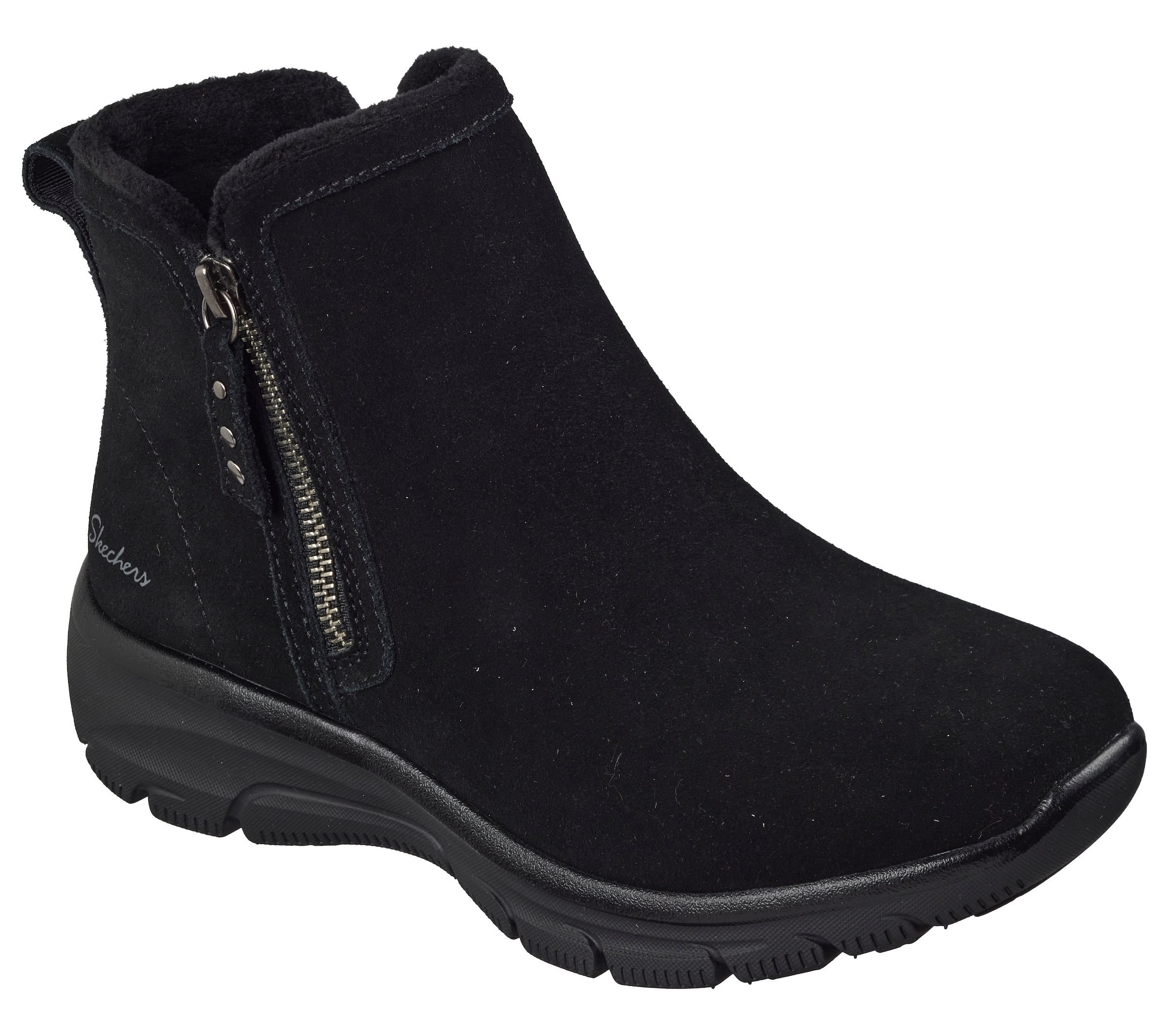 Skechers Winterboots »EASY GOING-«  Stiefelette mit Reißverschluss und Air-Cooled Memory Foam