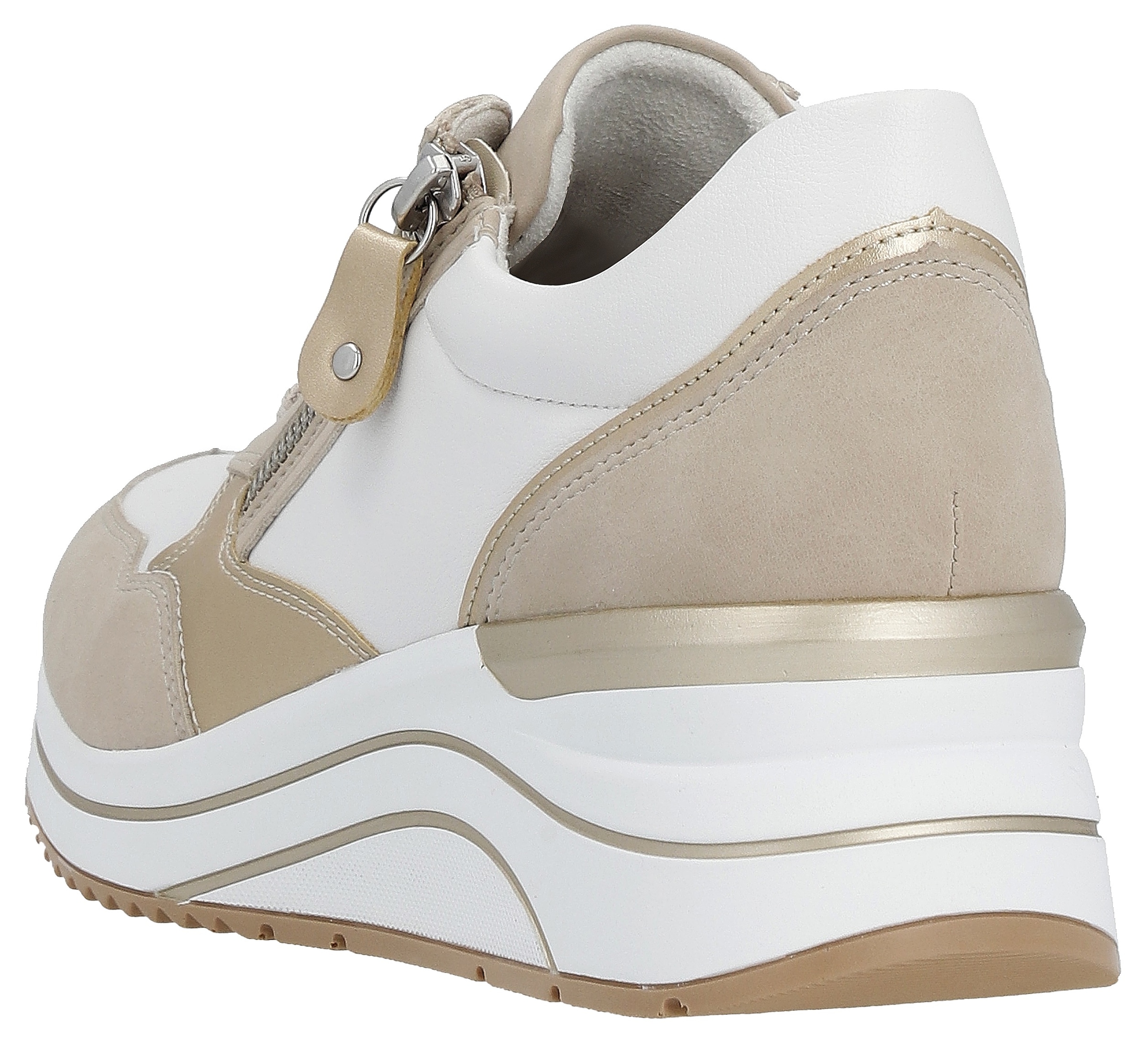 Remonte Keilsneaker, Freizeitschuh, Halbschuh, Schnürschuh, vegane Verarbeitung