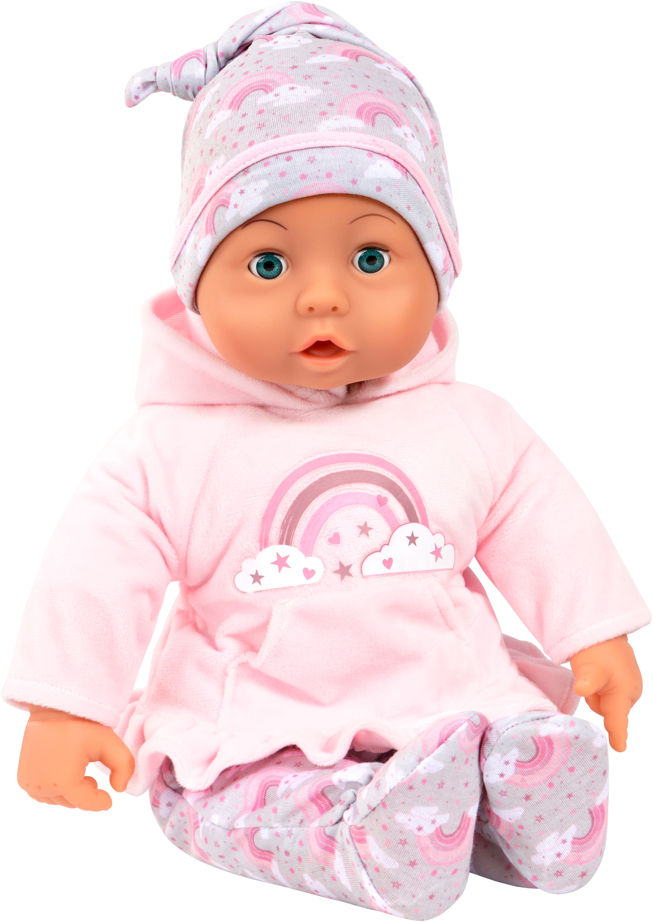 Bayer Babypuppe »Bambolina 46 cm« mit Funktionen