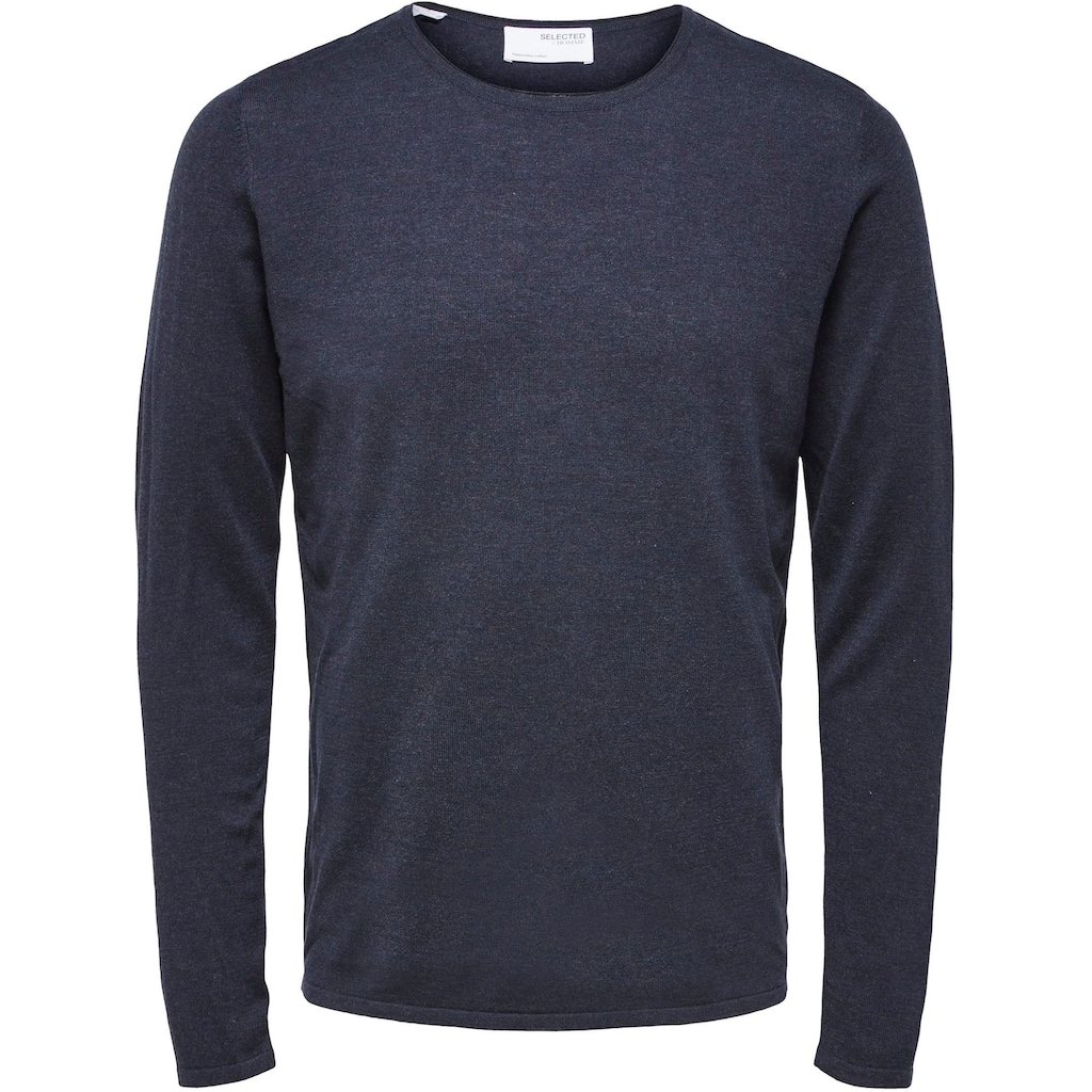 SELECTED HOMME Rundhalspullover »ROME KNIT«