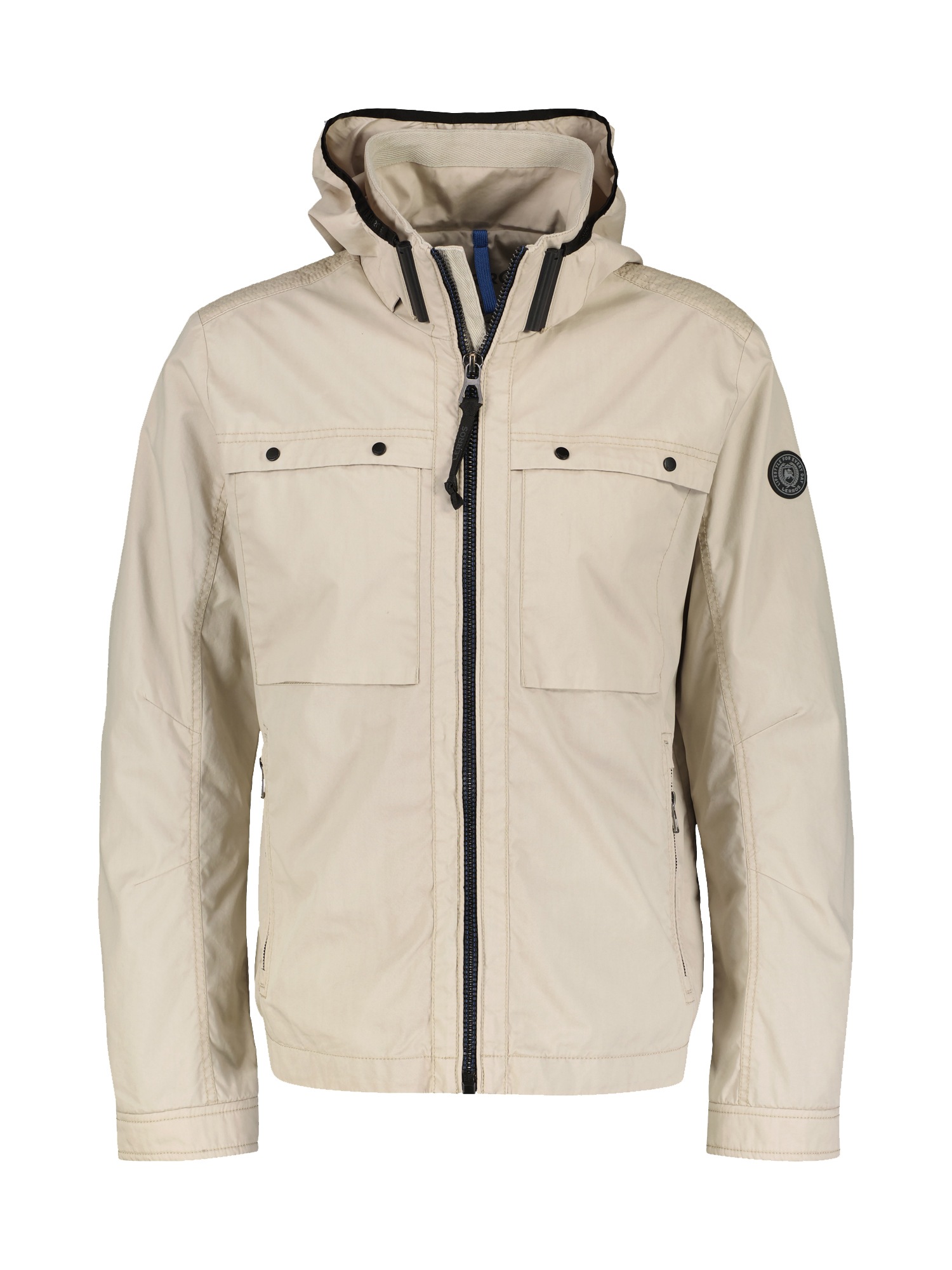 LERROS Outdoorjacke »LERROS Übergangsjacke mit Details«, ohne Kapuze, Wasserabweisend