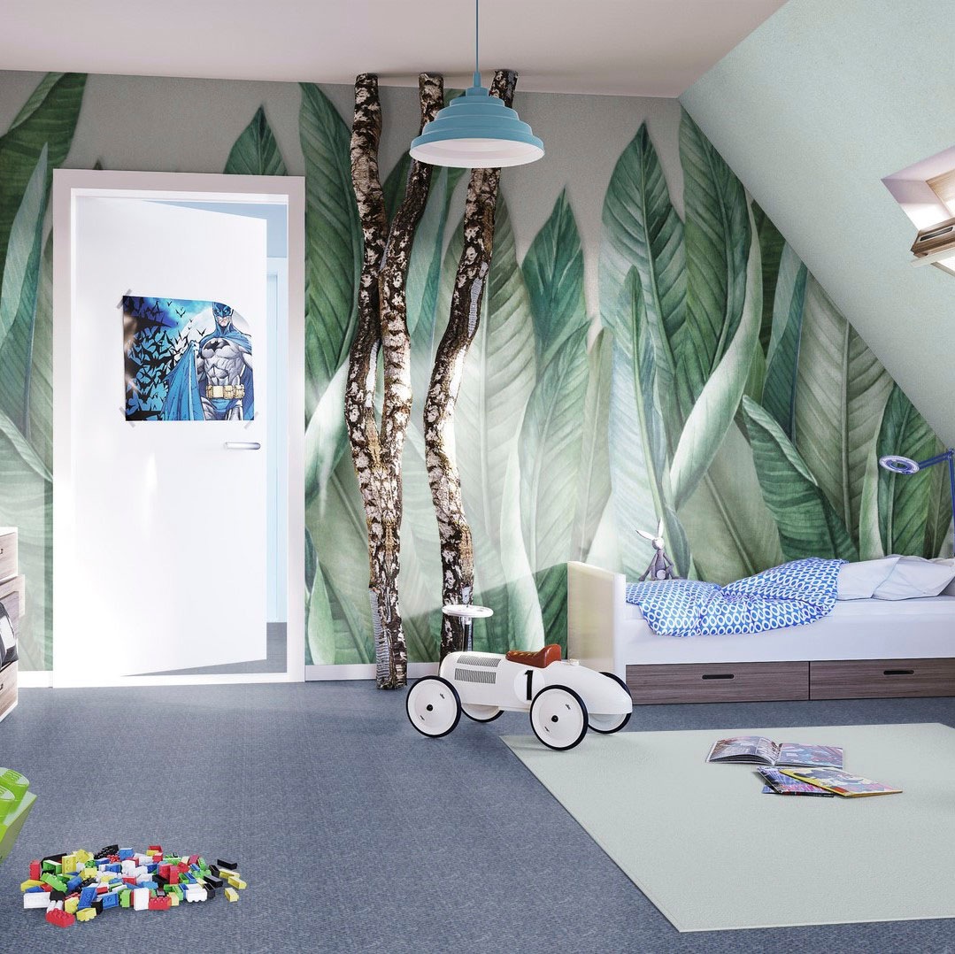 Bodenmeister Teppichboden »Kiruna, Strukturschlinge - meliert«, rechteckig, 7 mm Höhe, Wohnzimmer, Schlafzimmer, Kinderzimmer, Breite 400/500 cm