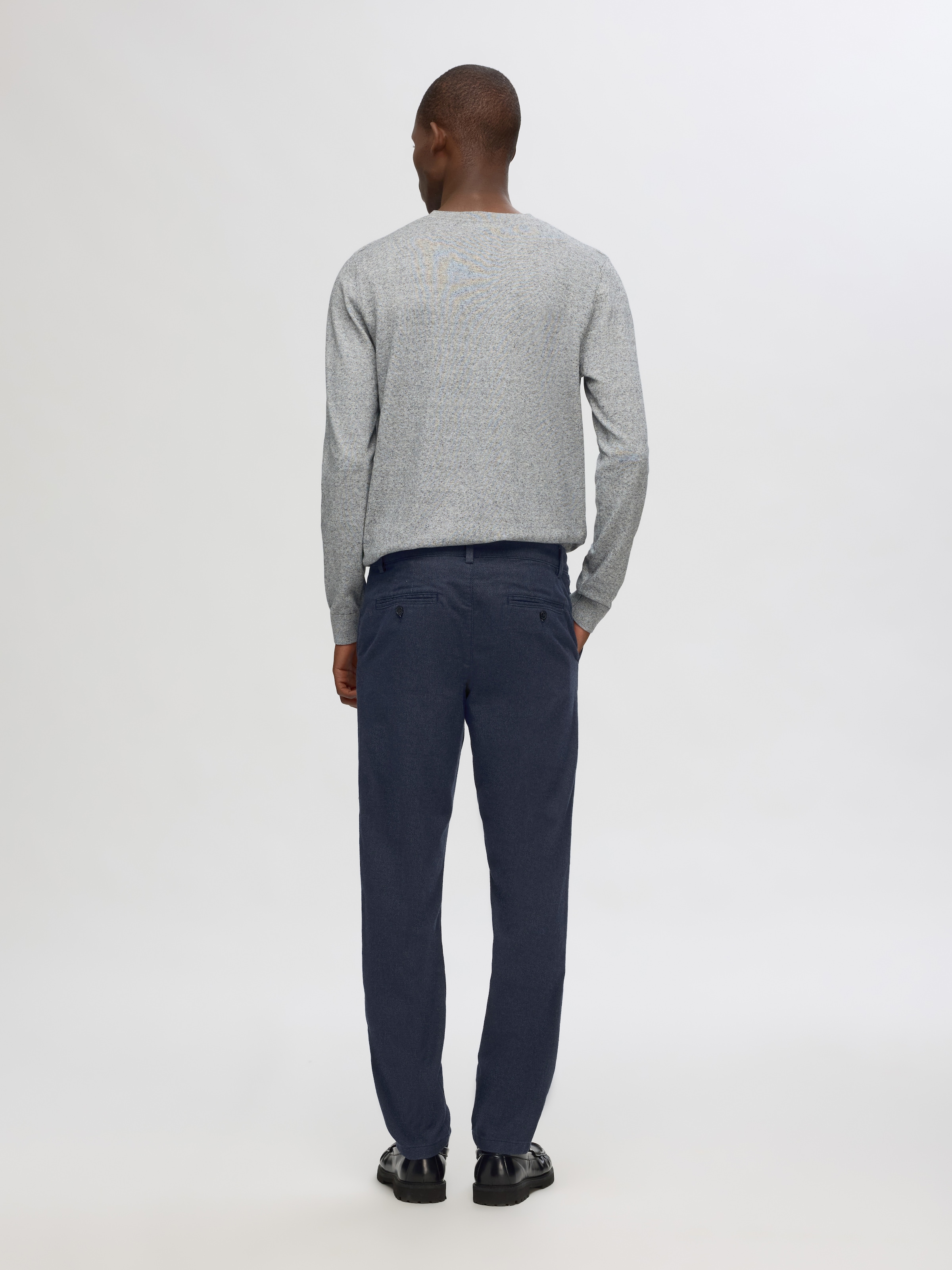 SELECTED HOMME Chinohose »SLH175-SLIM MILES BRUSHED PANTS W NOOS«