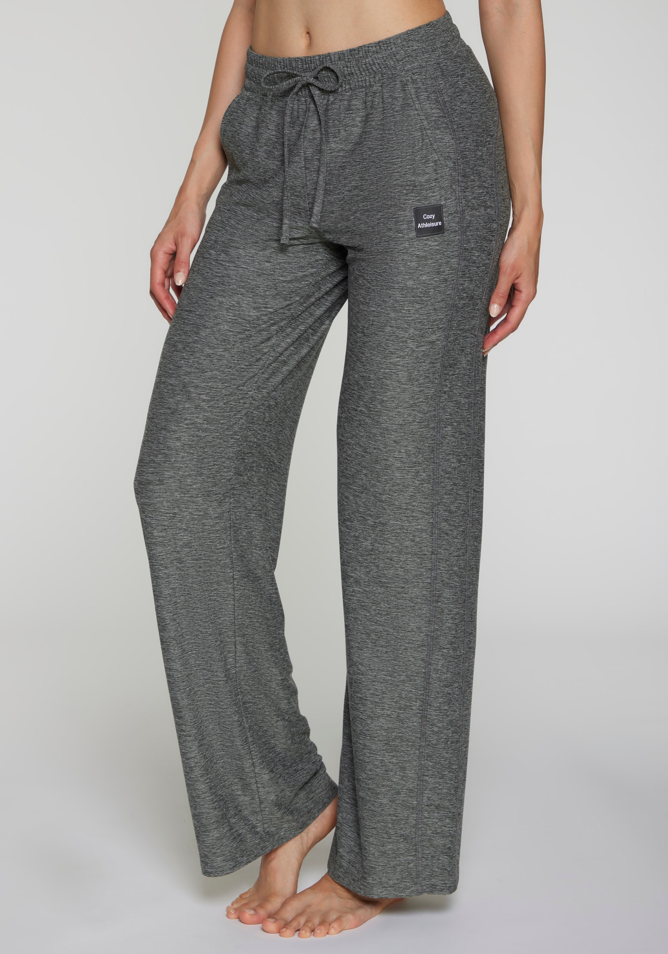 Vivance Active by Lascana Loungehose  mit weitem Bein und Teilungsnähte