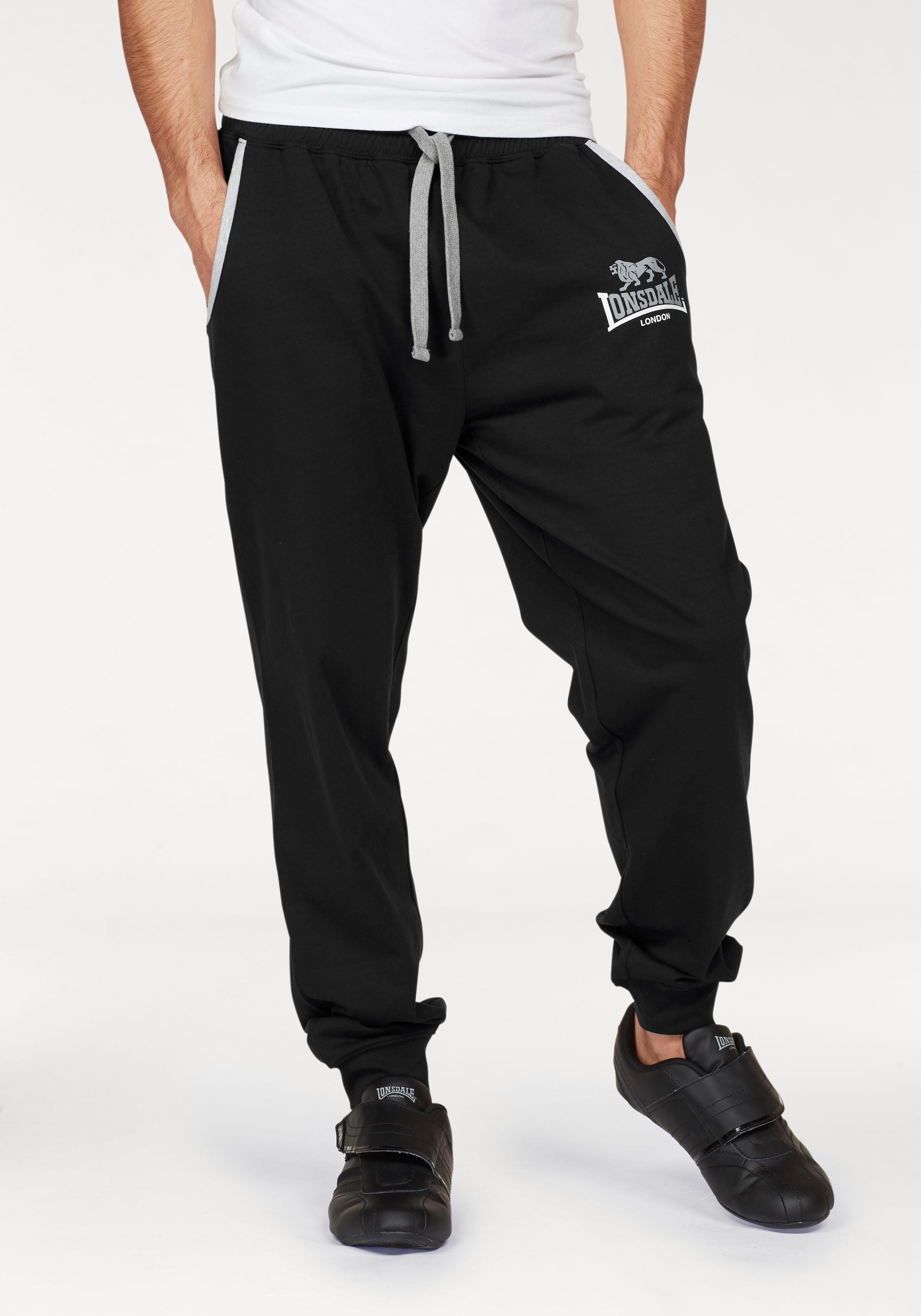 Lonsdale Jogginghose »und Shorts als Set«, (Set), Set: Jogginghose und Shorts