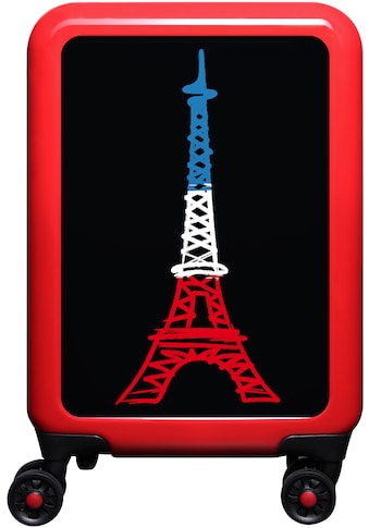meinTrolley Hartschalen-Trolley »Eiffelturm, 77 cm«, 4 Rollen, Made in Germany kaufen