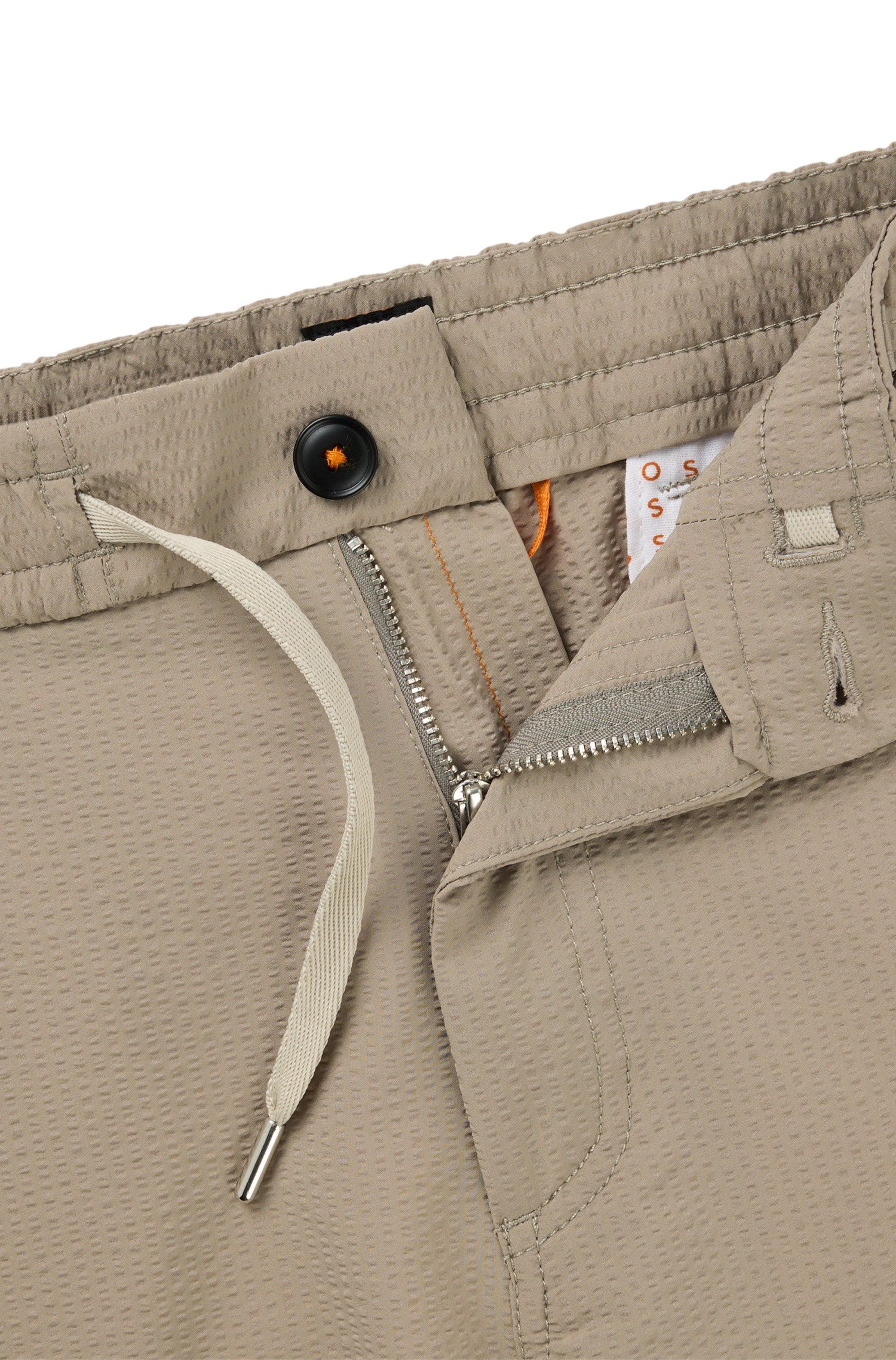 BOSS ORANGE Chinoshorts »Chino-tapered-DS-1«, mit Kordelzug