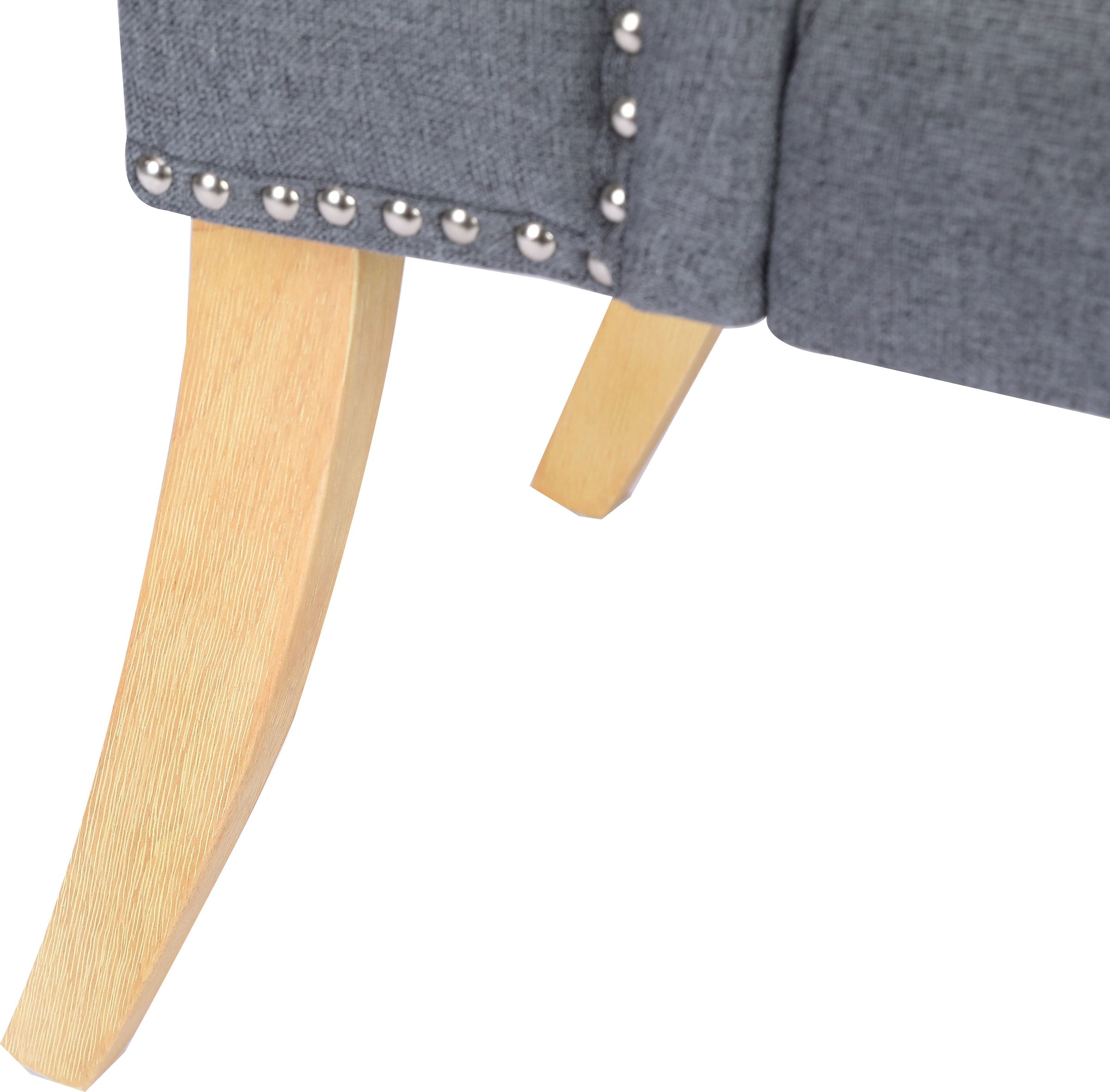 Home affaire Esszimmerstuhl »Liao, 2er-Set«, (Set), pflegeleichter Webstoff Bezug, Knopfheftung, Sitzhöhe ca. 50 cm