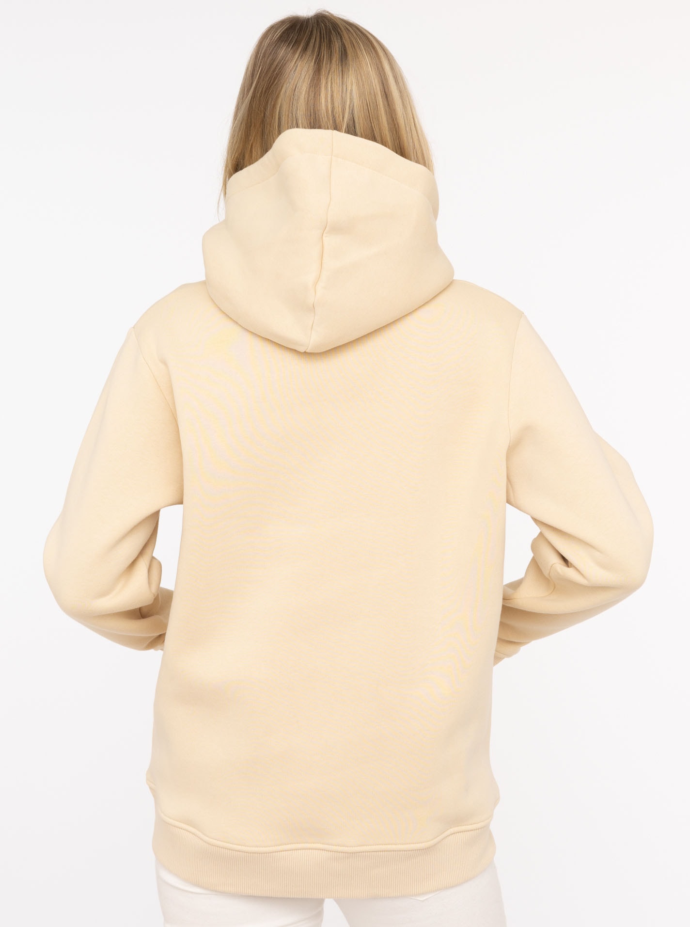 Zwillingsherz Hoodie »"Kleiner Dackel"«, mit gesticktem Dackel, bedruckten Bändern und Tasche