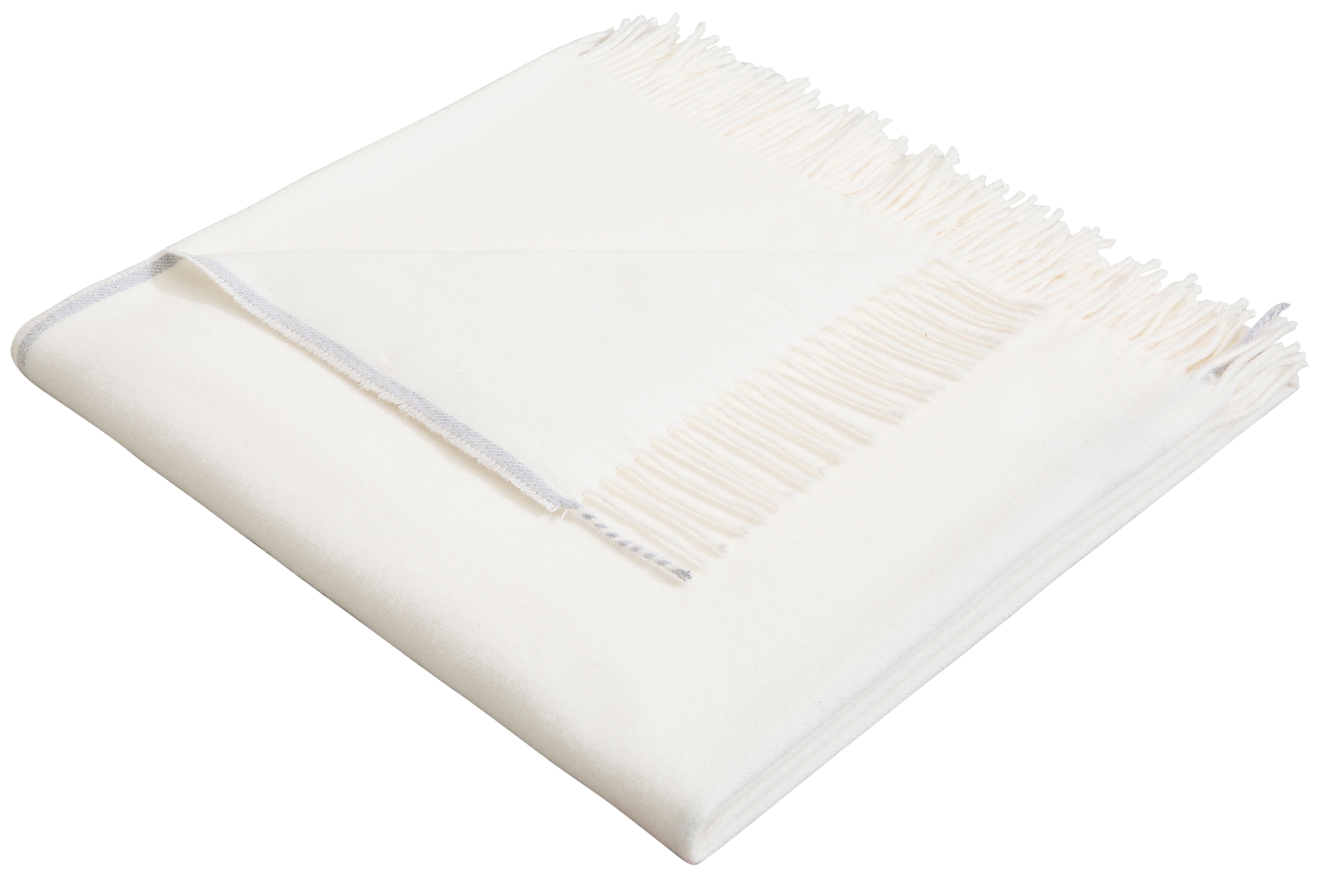 Leonique Wohndecke »Plaid Sofia« mit tollen Fransen, Kuscheldecke