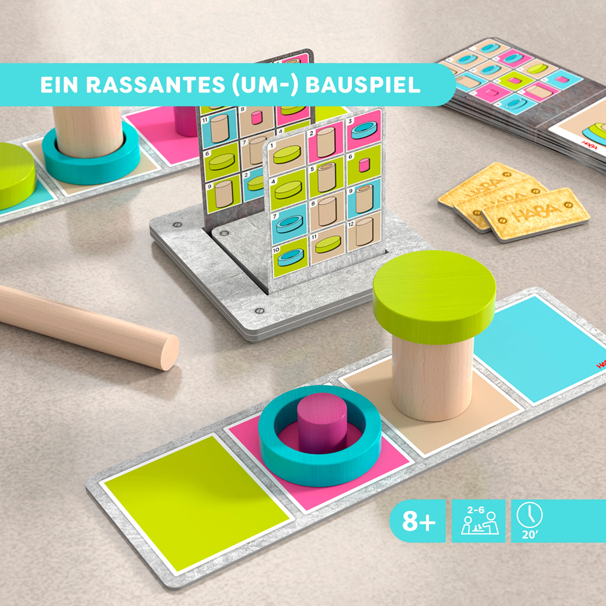 Haba Spiel »Fast Factory - DAS Logikspiel für die Familie«