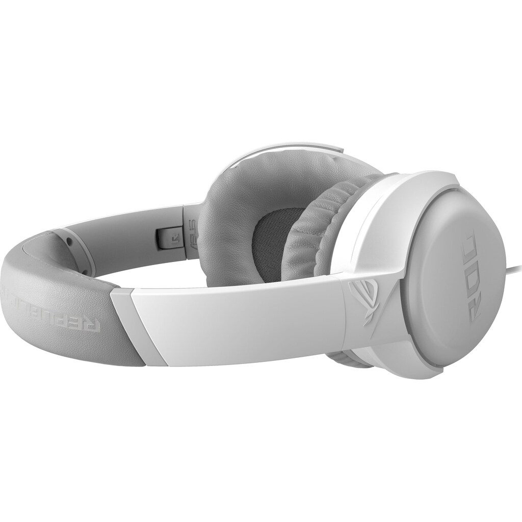 Asus Gaming-Headset »ROG STRIX Moonlight Gaming Bundle«, Freisprechfunktion-Mikrofon abnehmbar-Stummschaltung-integrierte Steuerung für Anrufe und Musik