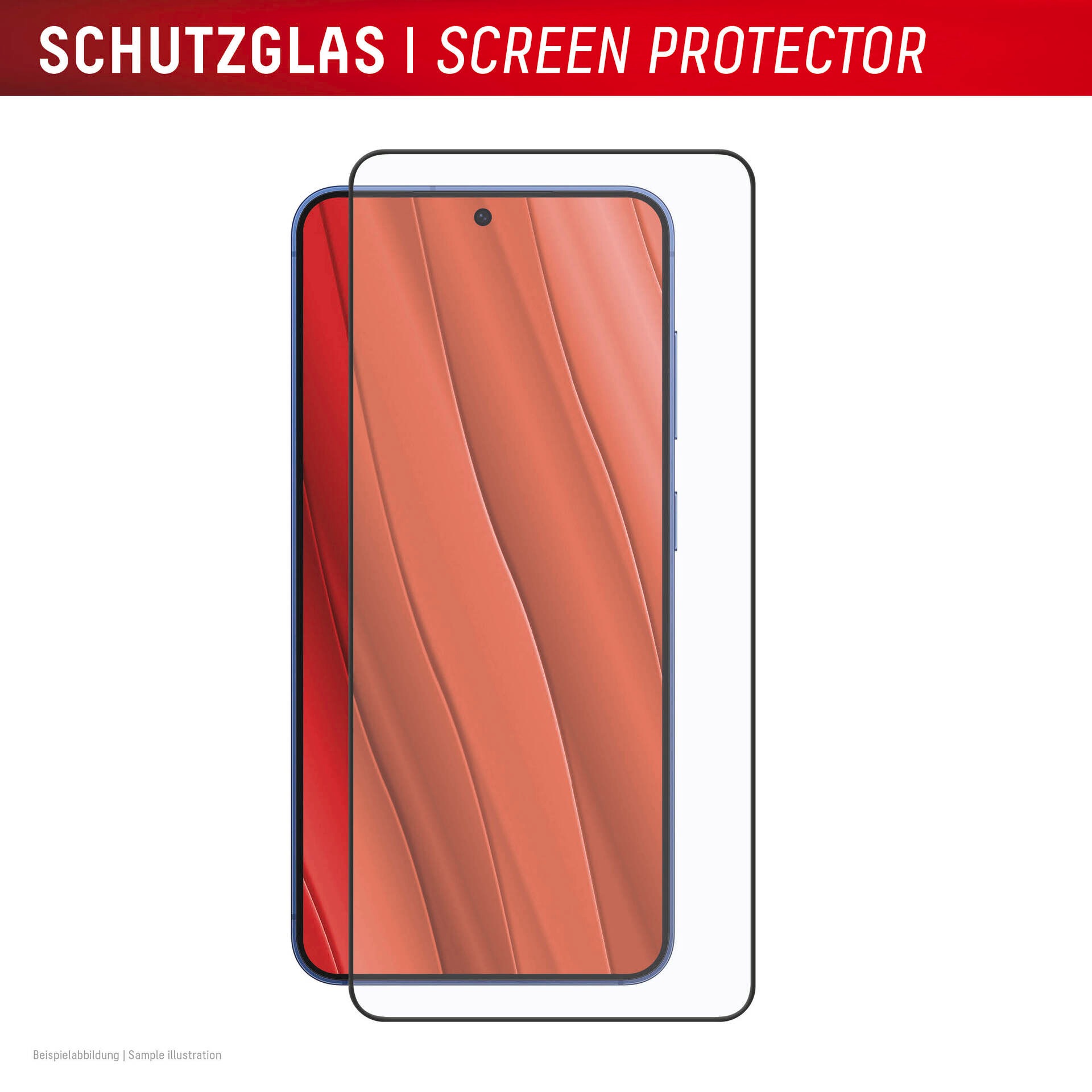 Displex Displayschutzglas »Premium Glass Screen Protector Full Cover mit MountMaster« für Samsung Galaxy S26 Displayschutzfolie, Schutzfolie, Bildschirmschutz, kratz- & stoßfest