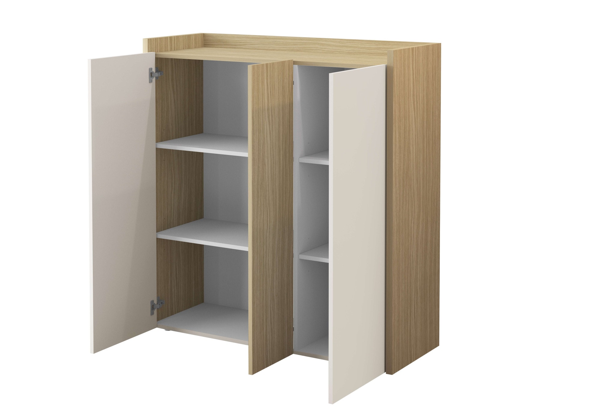 OTTO home 1100000002199 »Highboard ALTEA, Kommode, Schrank, Kredenz« 1 Stk. tlg. Mit 3 Drehtüren, 6 Innenfächern, B.112,5 cm