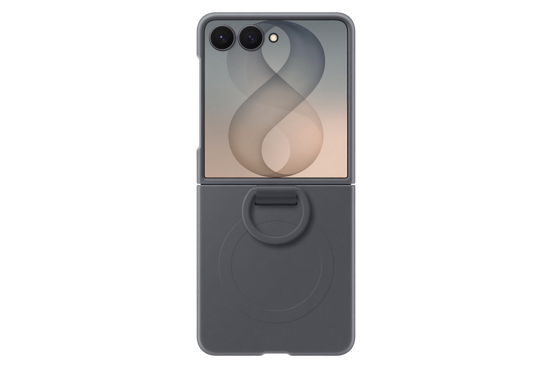 Samsung Smartphone-Hülle »Silicone Ring Magnet Case für Galaxy Flip8« Smartphones Backcover, Schutzhülle, Handyschutzhülle, Case, Schutzcase, stoßfest
