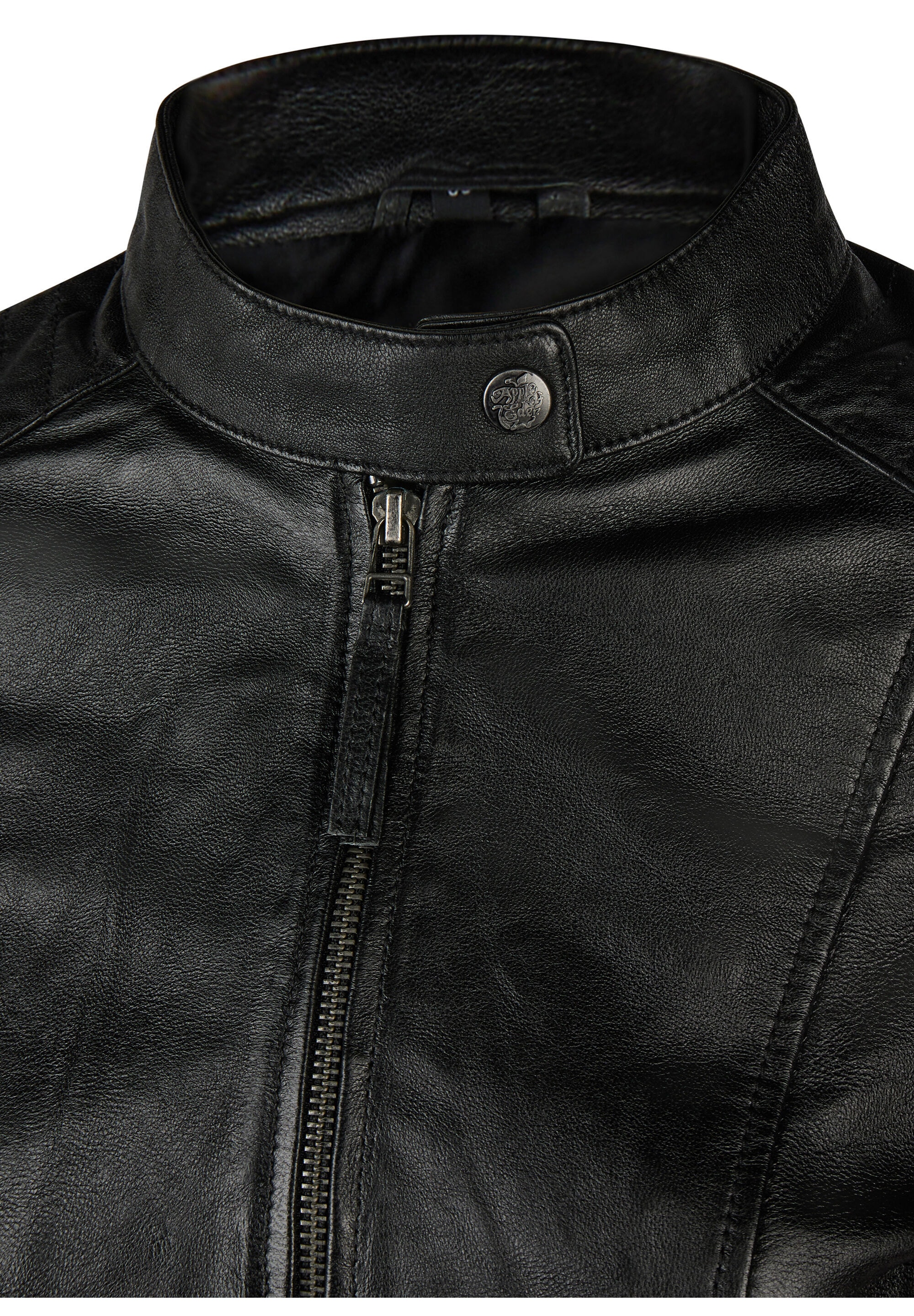 Apple of Eden Lederjacke »Apple of Eden Lederjacke« ohne Kapuze taillierte Schnittform