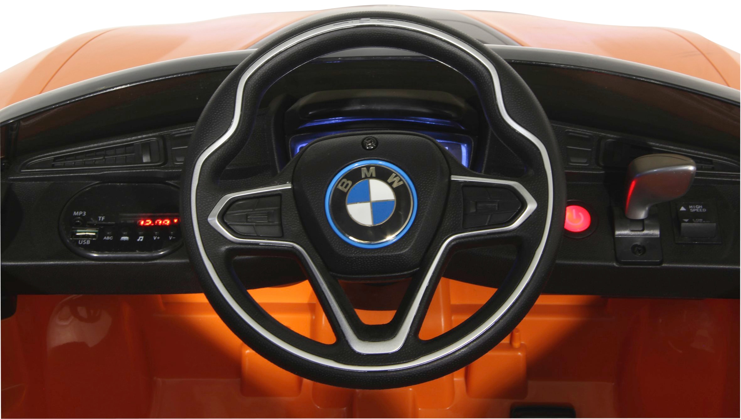 Jamara Elektro-Kinderauto »Ride-on BMW I8 Coupe orange«, ab 3 Jahren, bis  30 kg bei