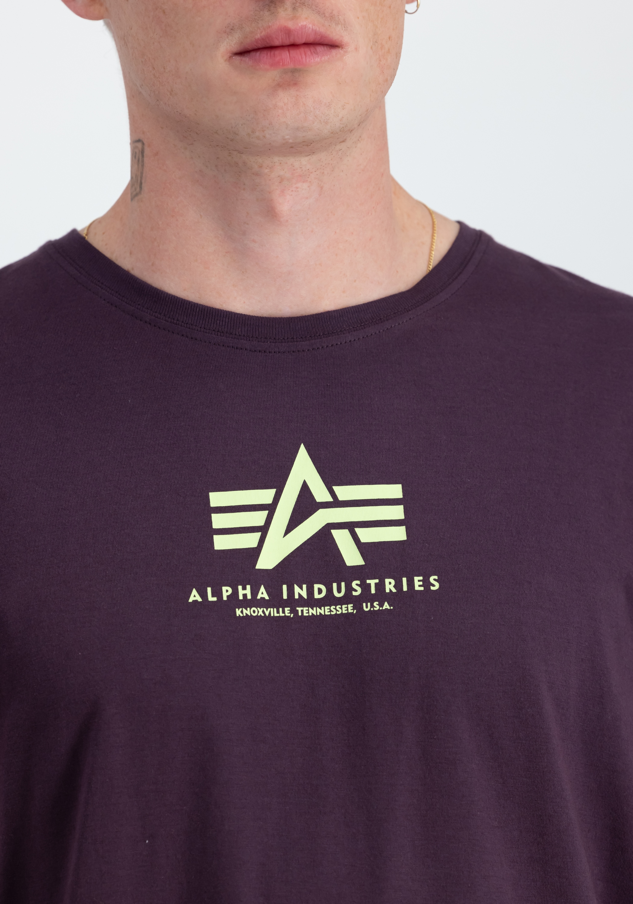 Alpha Industries T-Shirt »Alpha Industries Men - T-Shirts Basic T-Shirt ML«