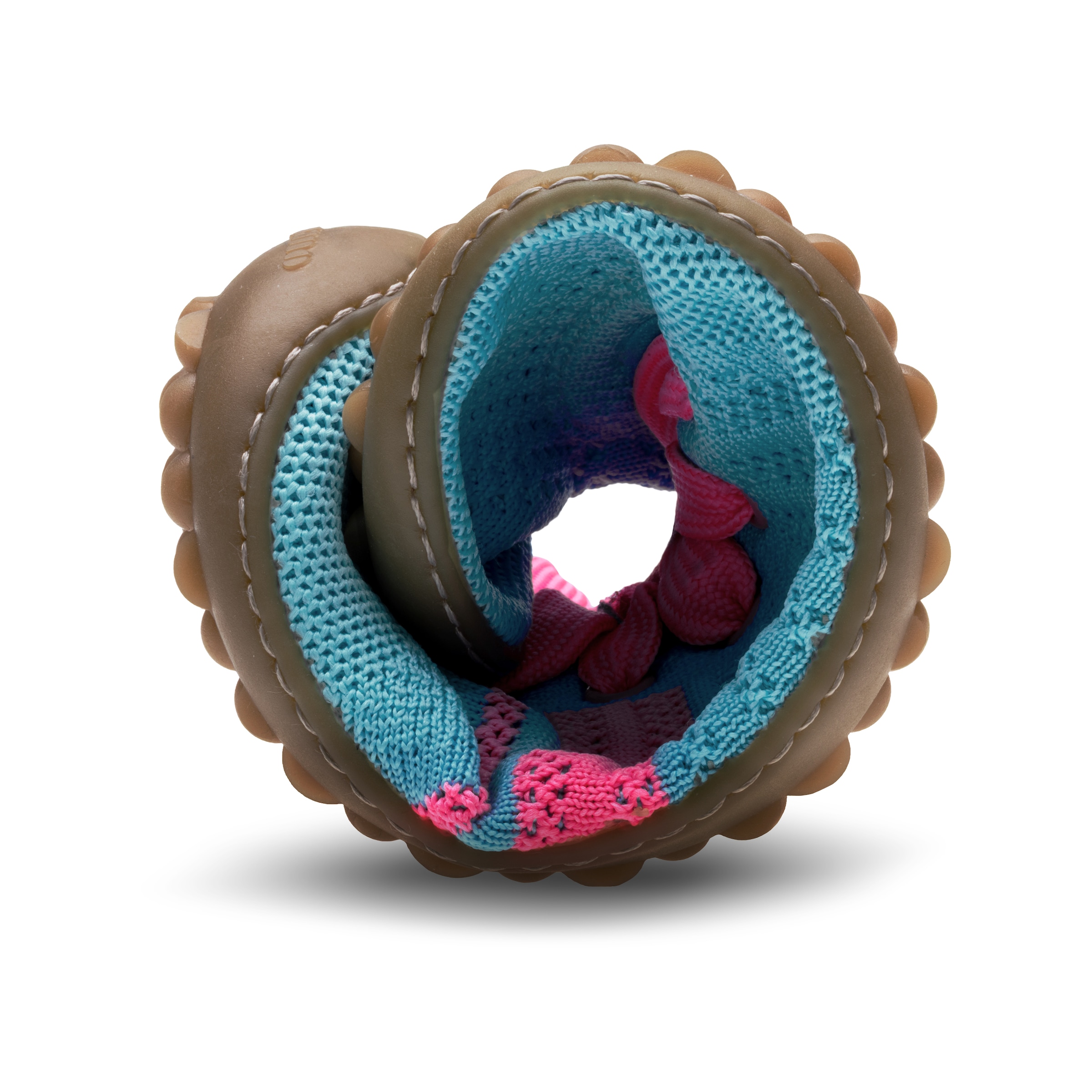 Leguano Barfußschuh  Bequemschuh, Schnürschuh mit Kontrastbesatz