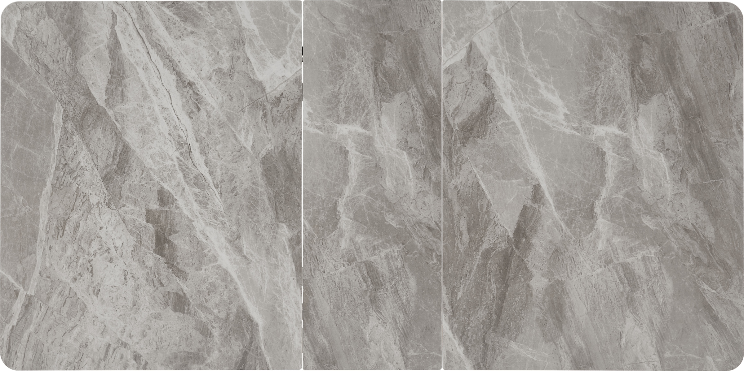 OTTO home Essgruppe »Stevian« Set, Ausziehbarer Esstisch + Bank + 2 Stühle, 4 Stk. tlg. Holz, Strukturstoffbezug, Freischwingerstühle, gesteppten Bänken