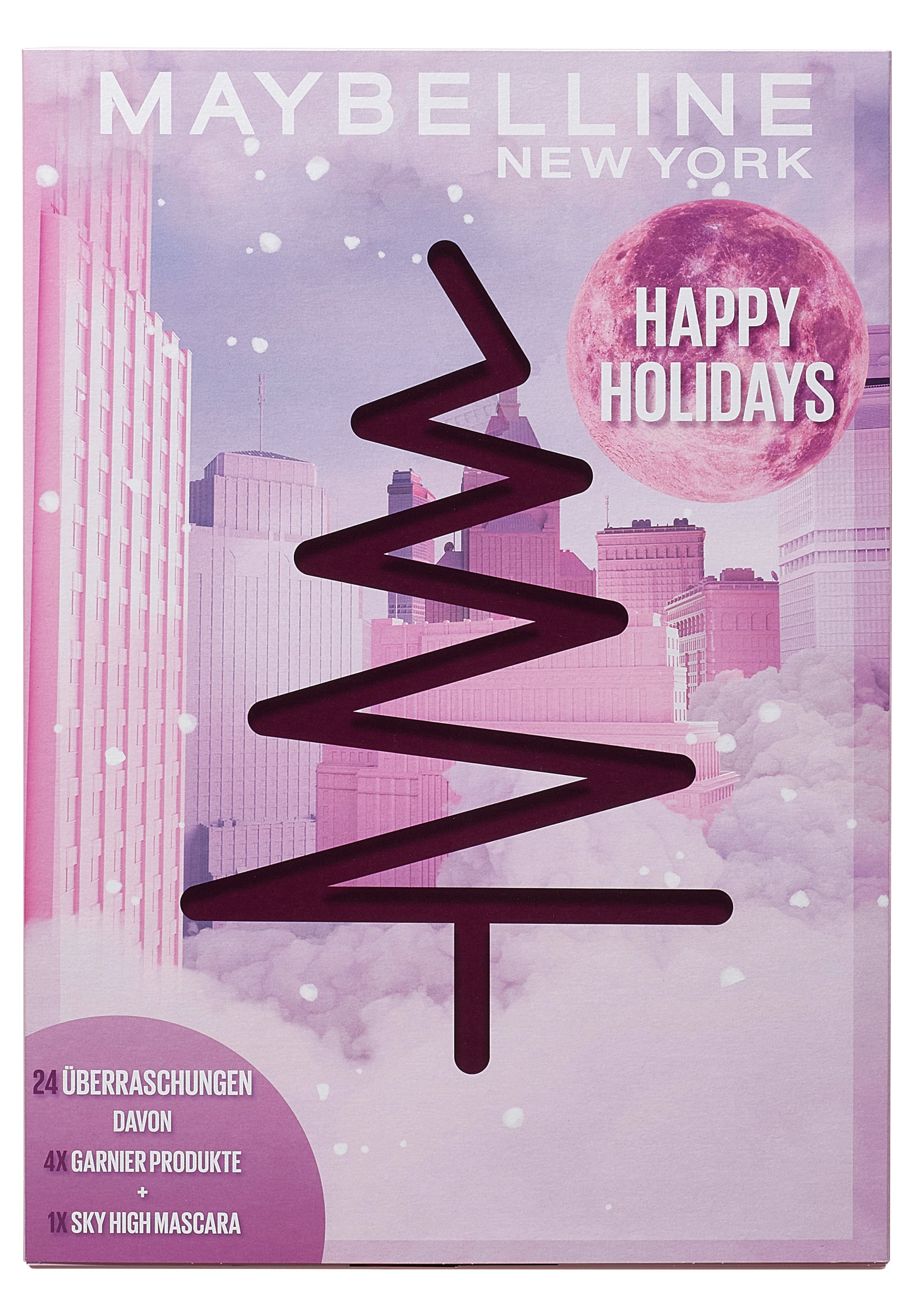 MAYBELLINE NEW YORK Kosmetik-Adventskalender »Maybelline New York Adventskalender 24-Türer 2025« ab 13 Jahren